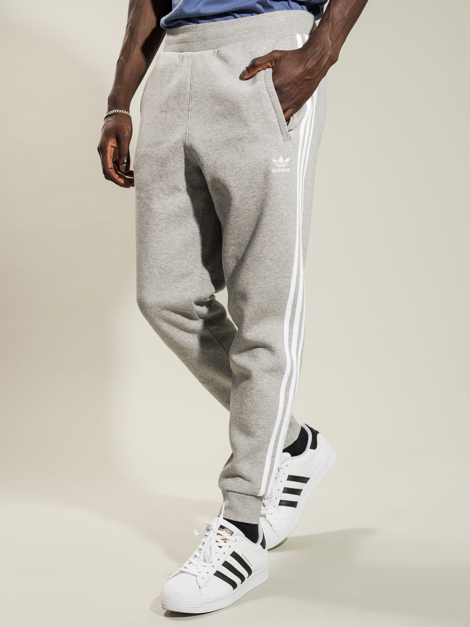 3 Stripes Track Pants in Grey