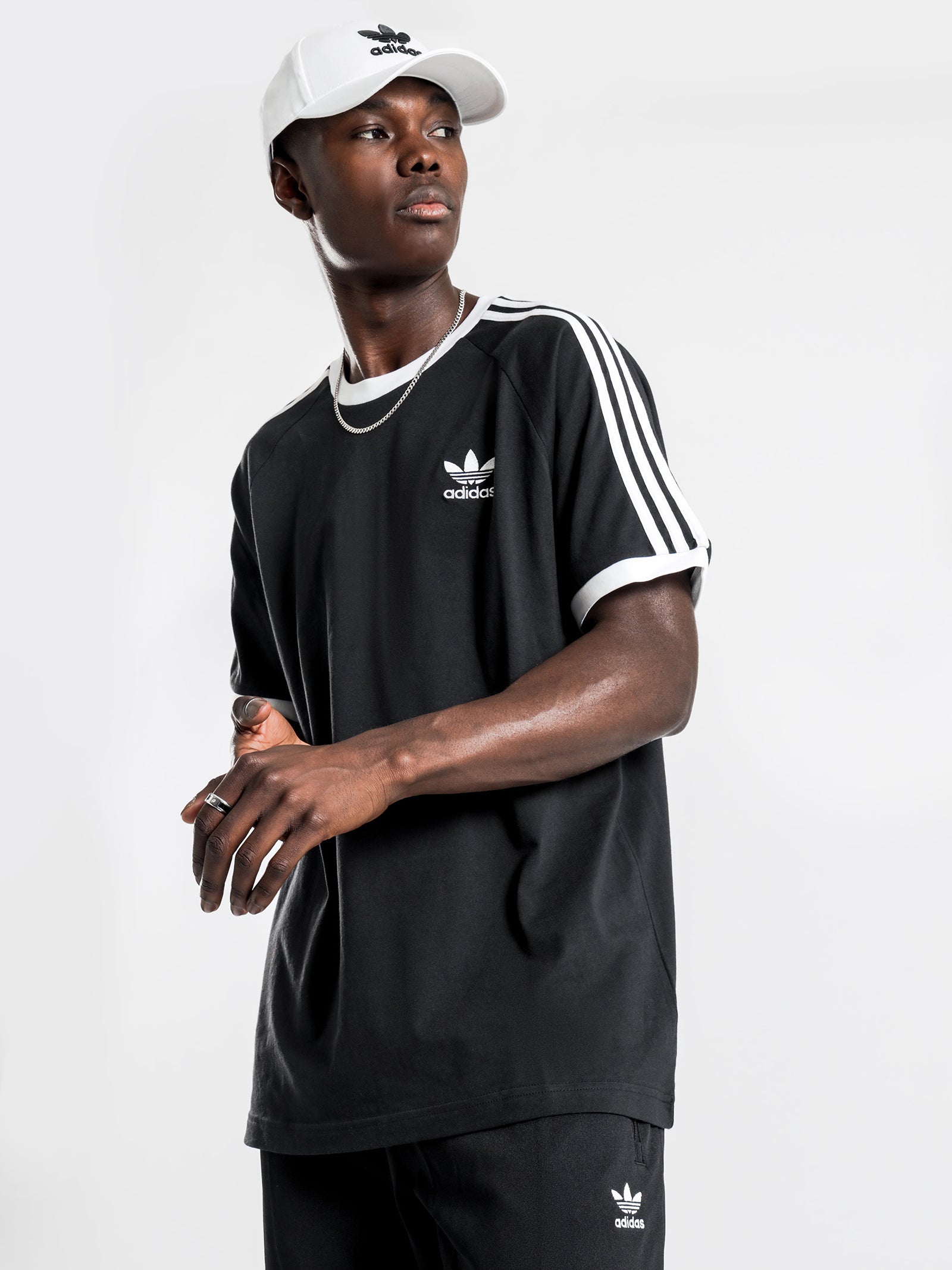 3 Stripes T-Shirt in Black