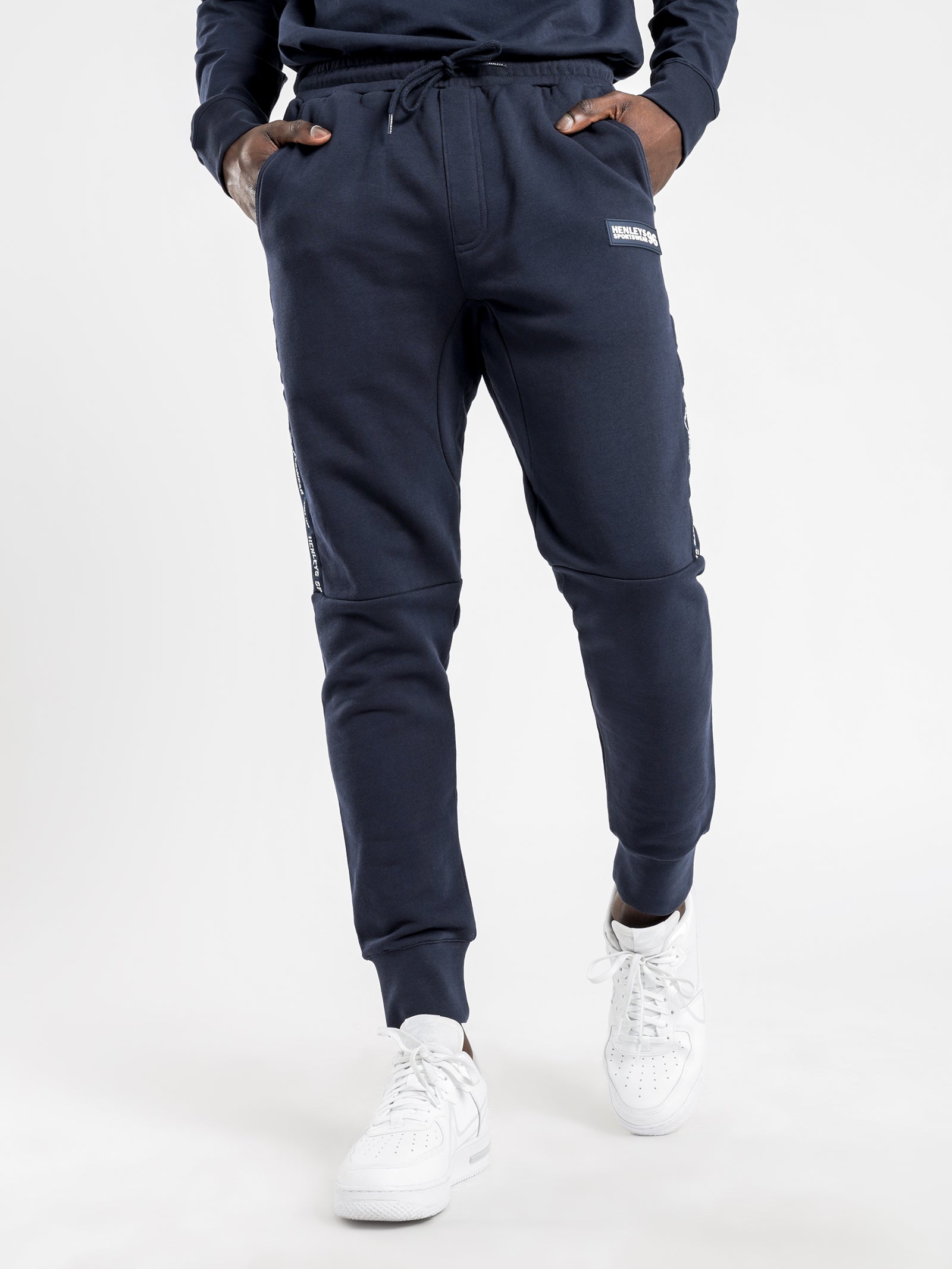 Atkins Track Pants in Navy