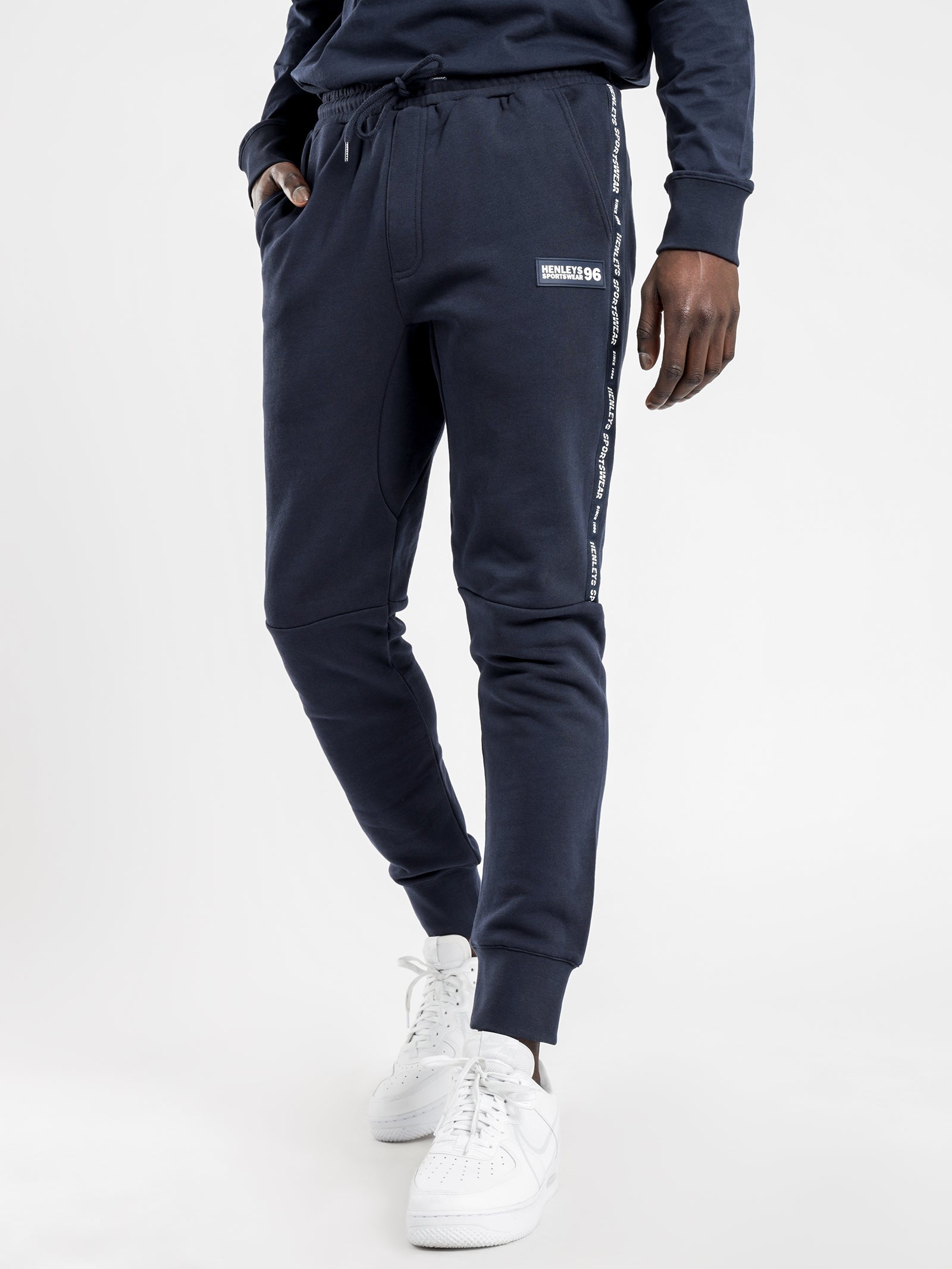 Atkins Track Pants in Navy