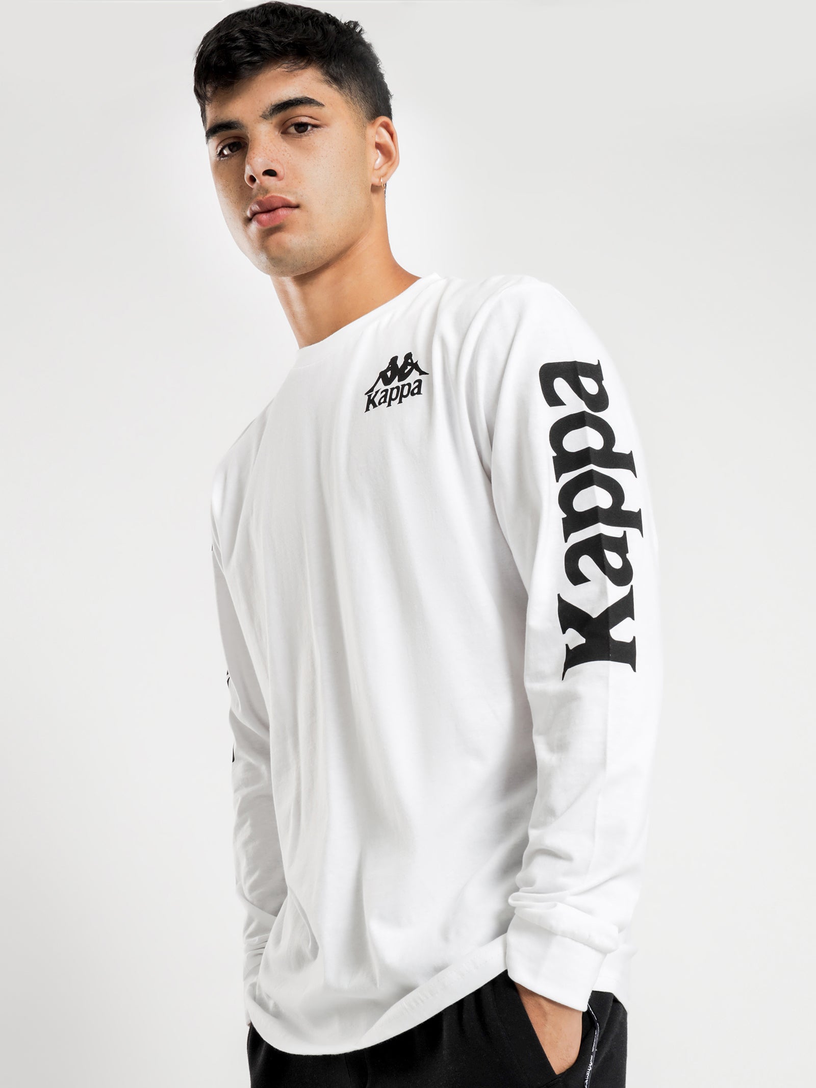 Authentic Ruiz 2 Long Sleeve T-Shirt in White