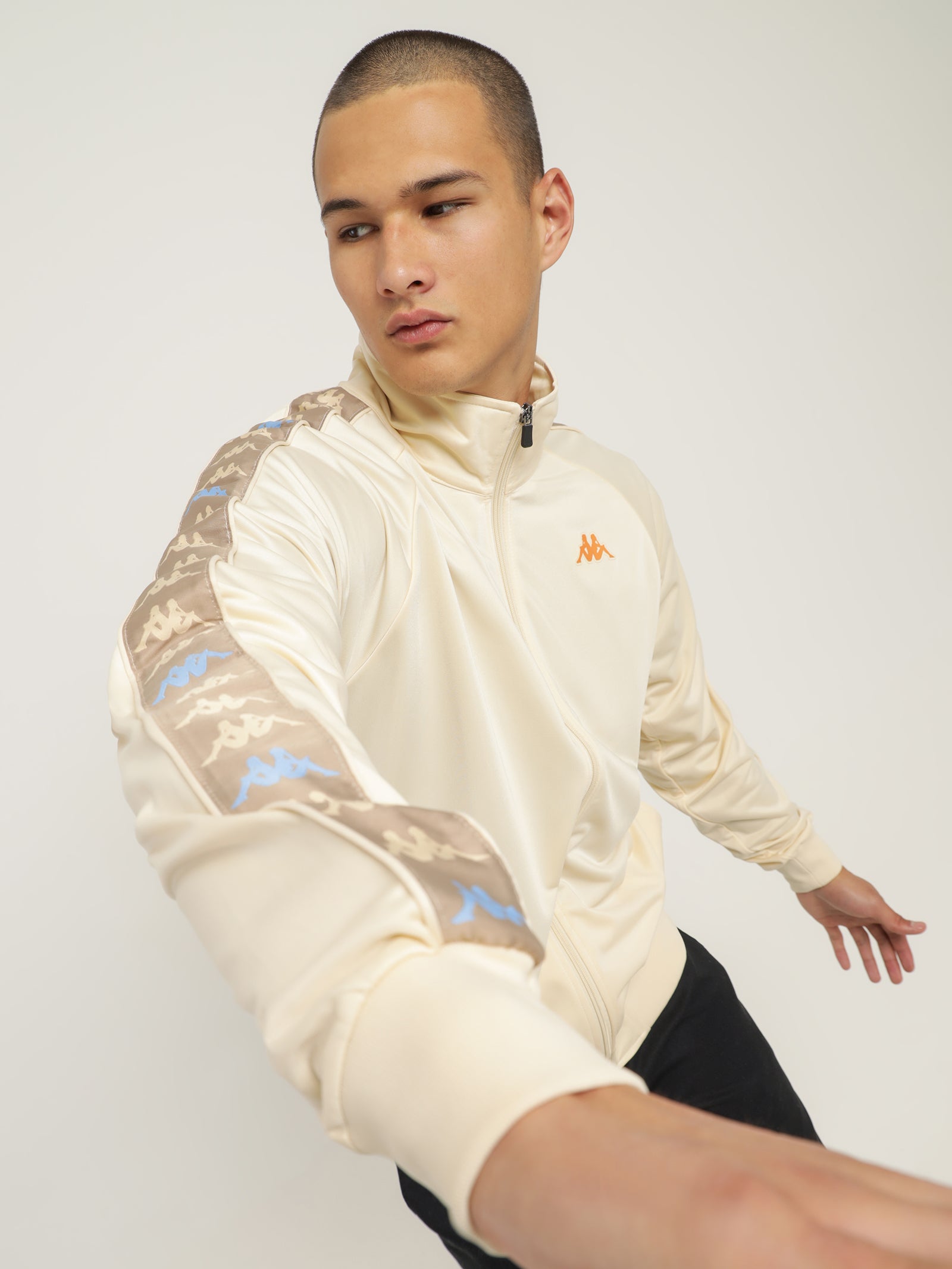 222 Banda Dullo Track Jacket in Beige