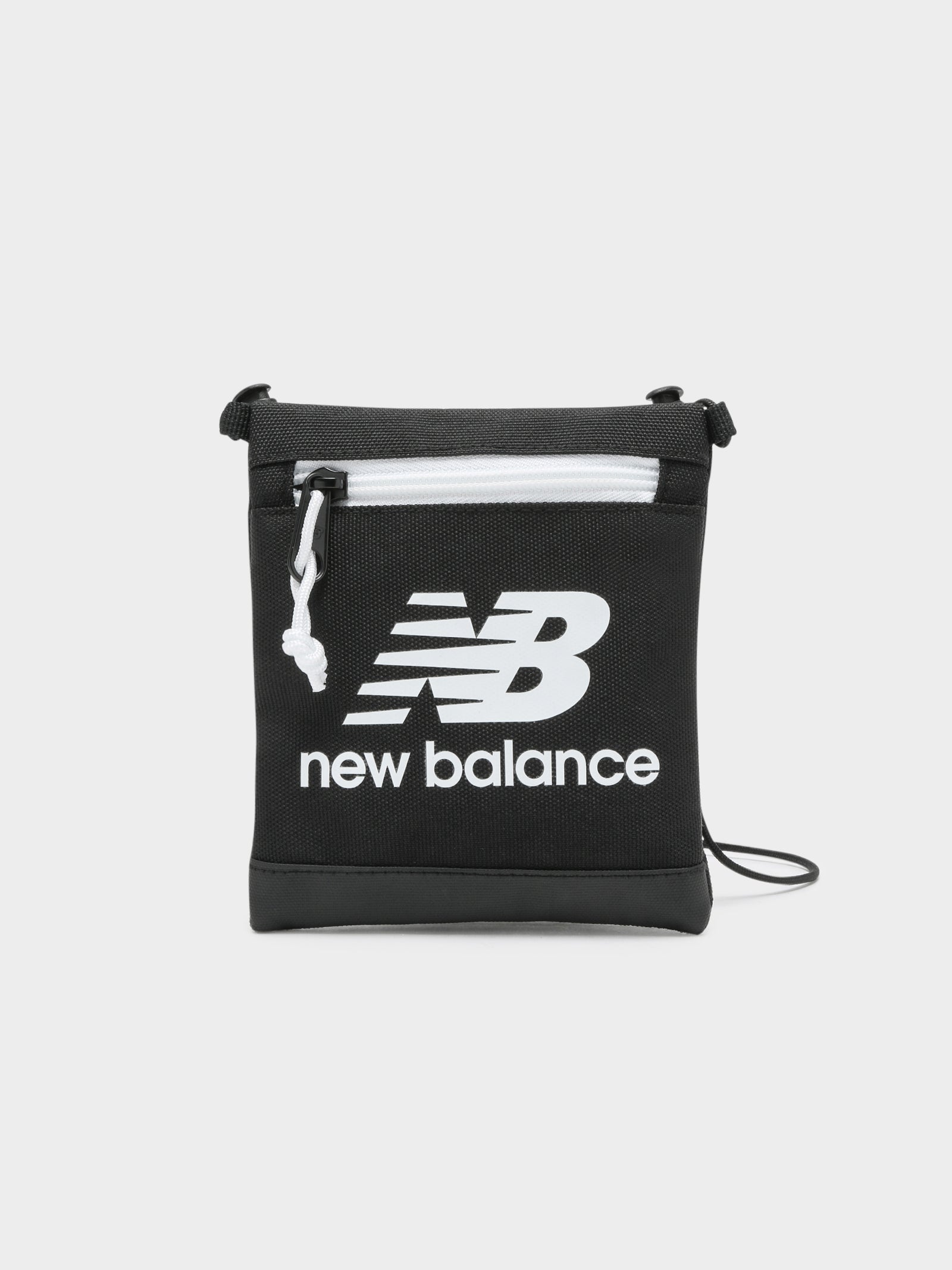 Athletics Lightweight Crossbody Bag in Black