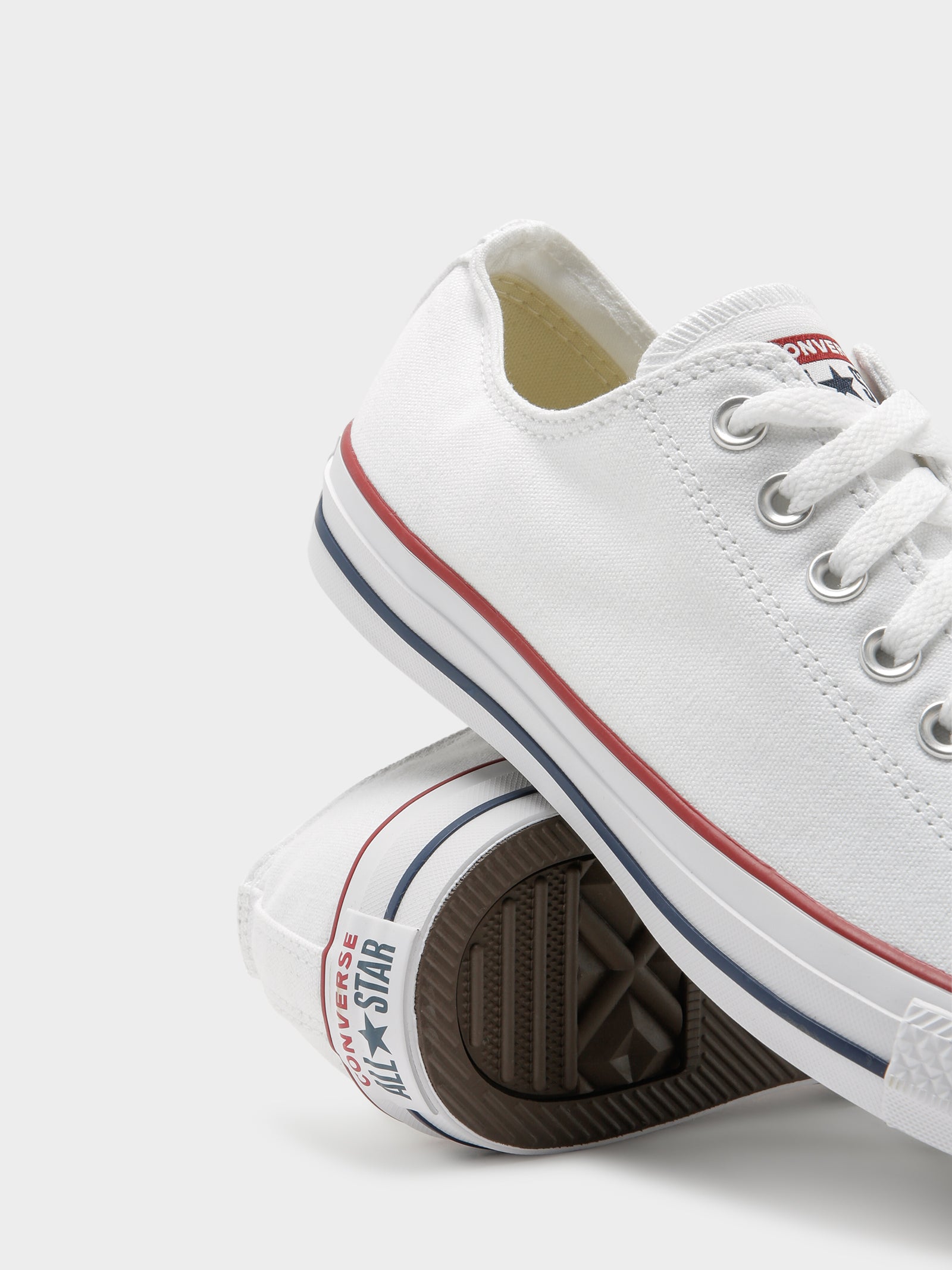 converse classic low white