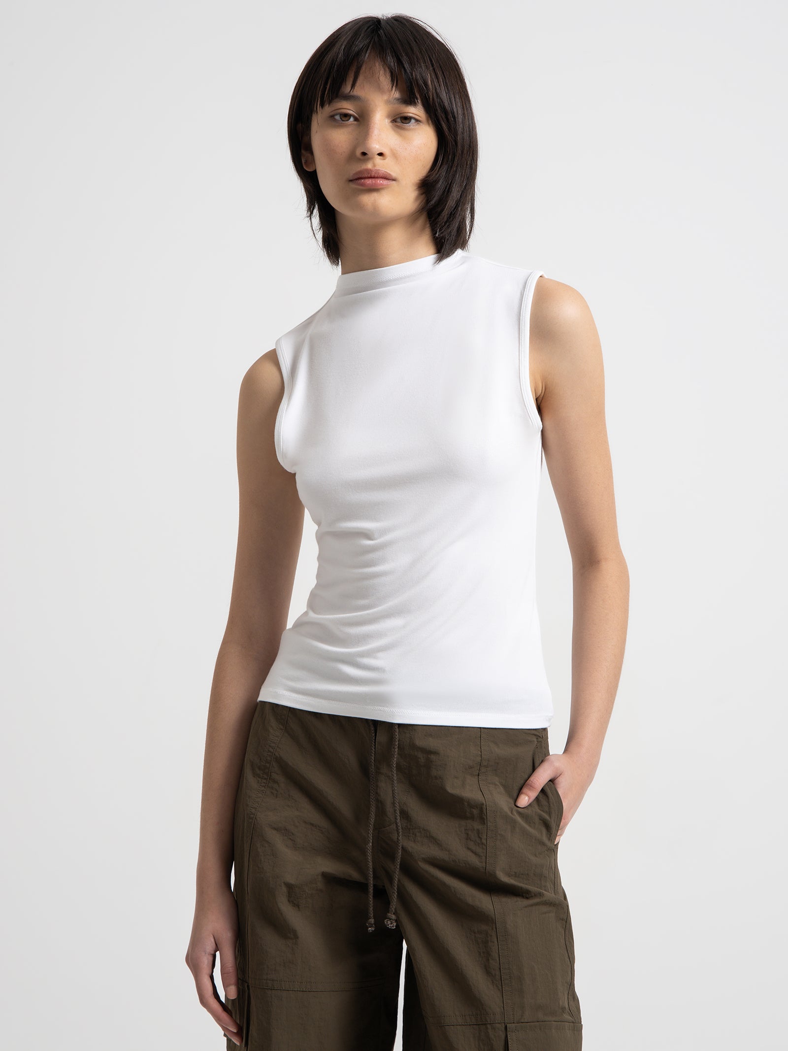 Ambroise Tank in White