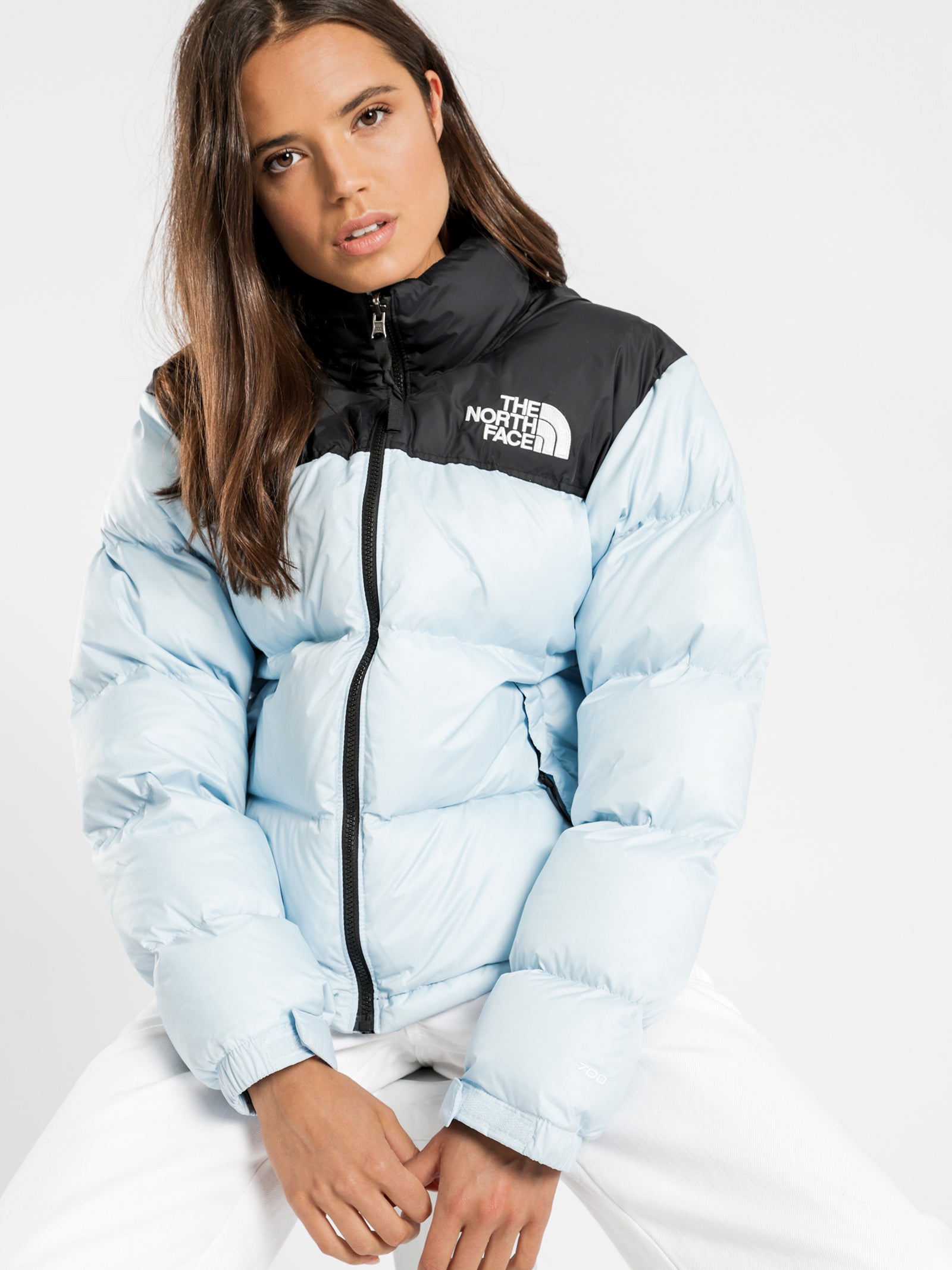 1996 Retro Nuptse Jacket in Blue & Black