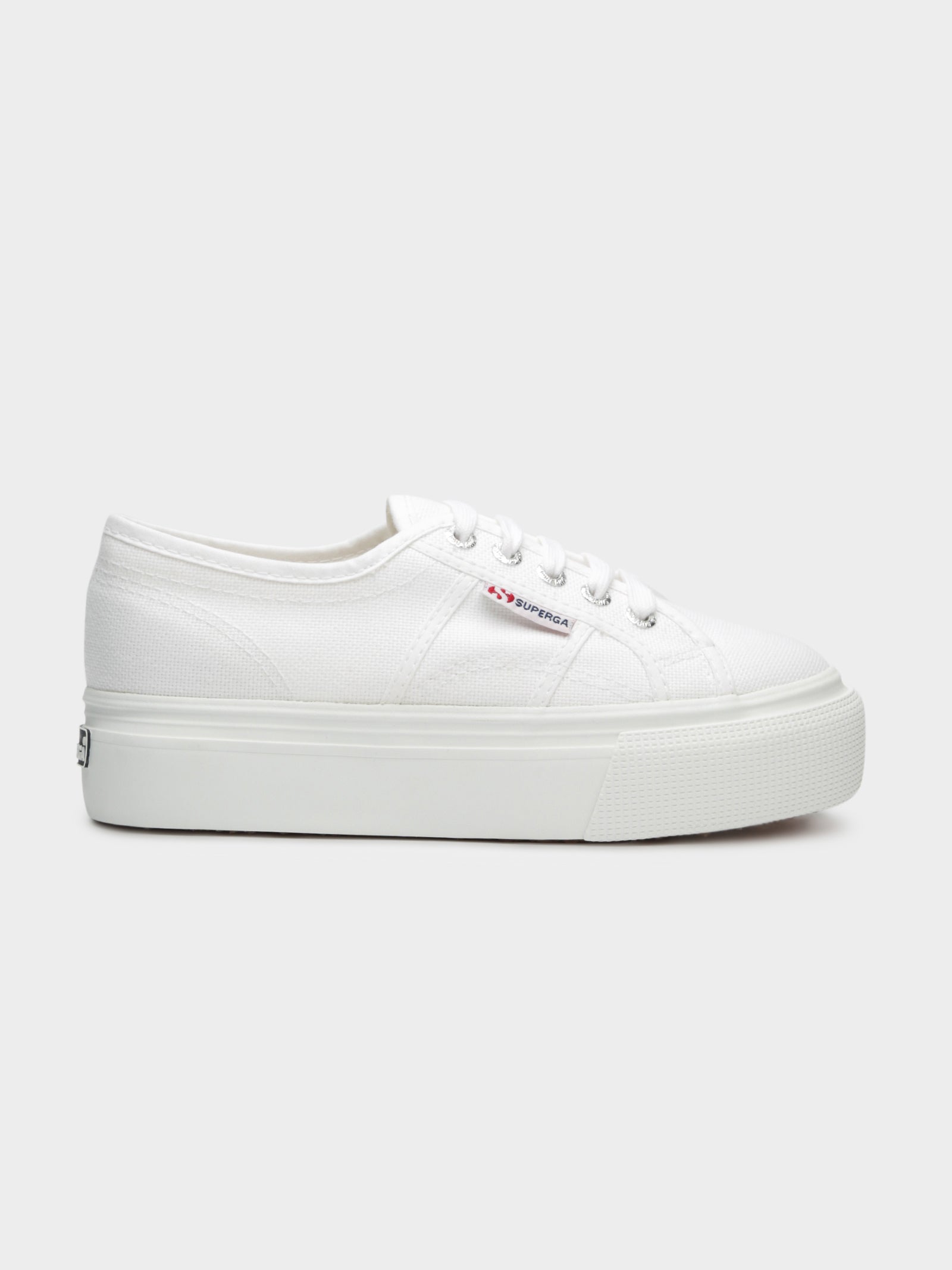 superga leather flatform