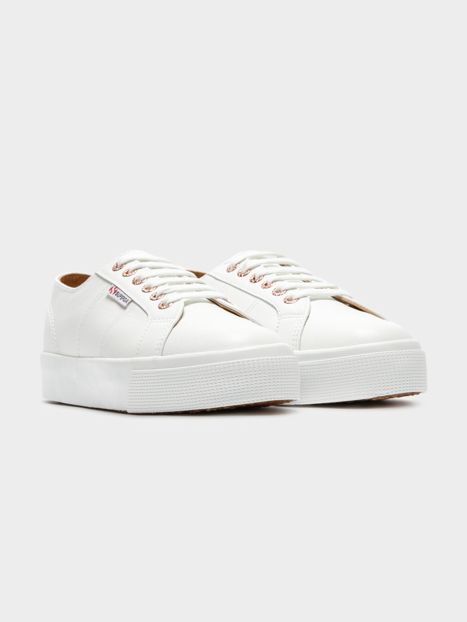 superga nappaleau white 2730