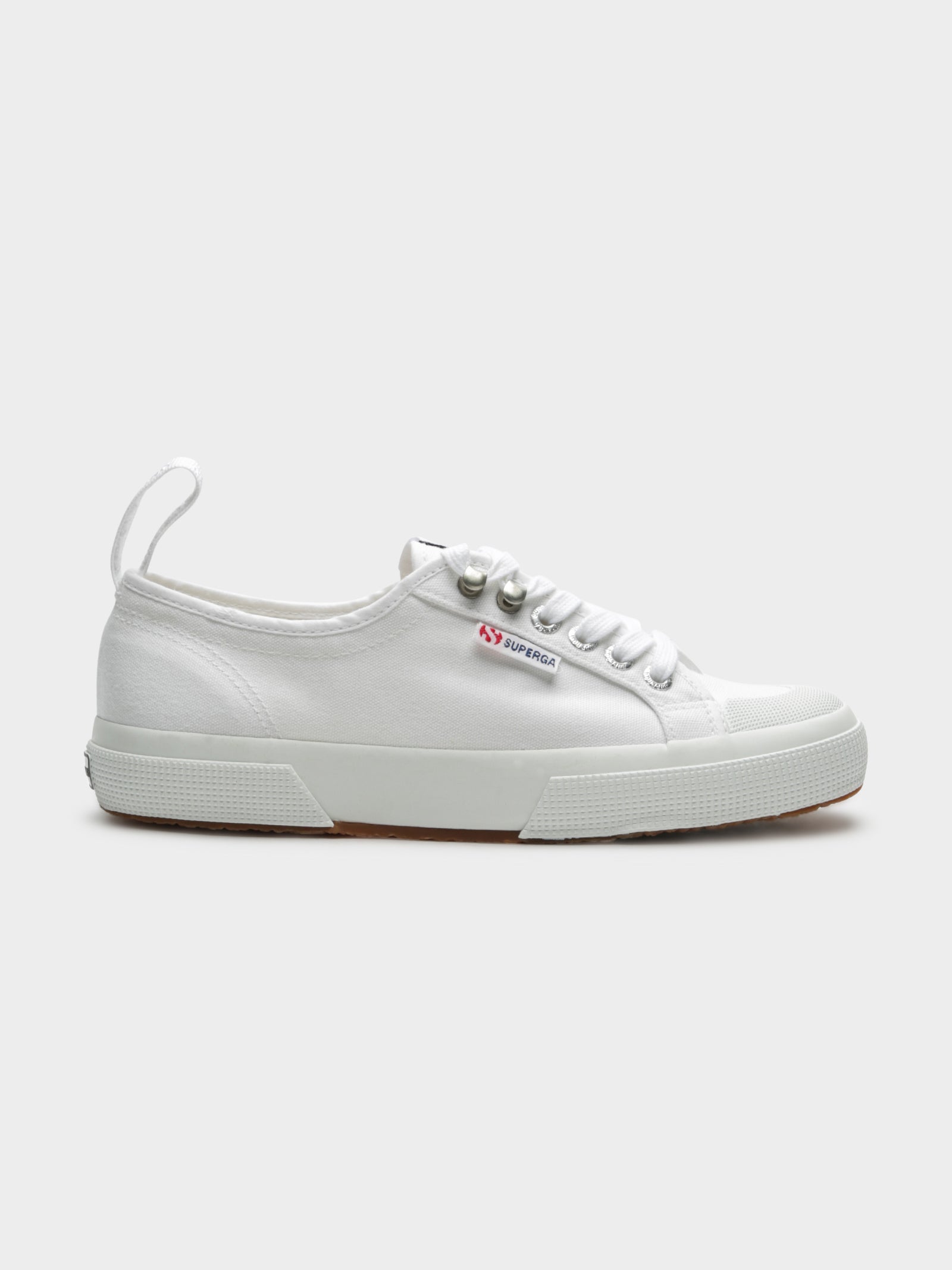 Alexa Chung Cot Hook Lace-Up Sneakers in White