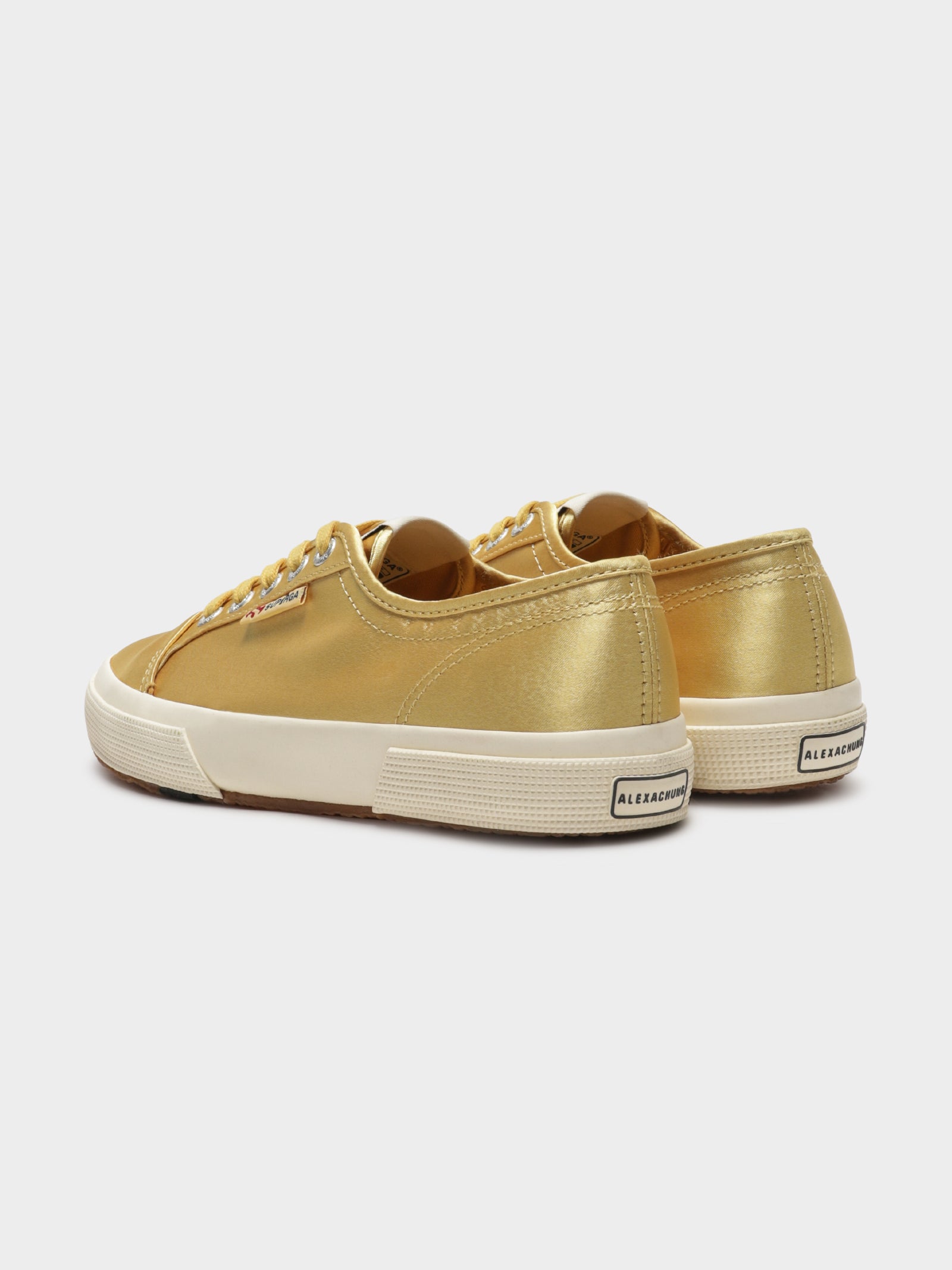 2492 Satinw Sneakers in Mustard Yellow