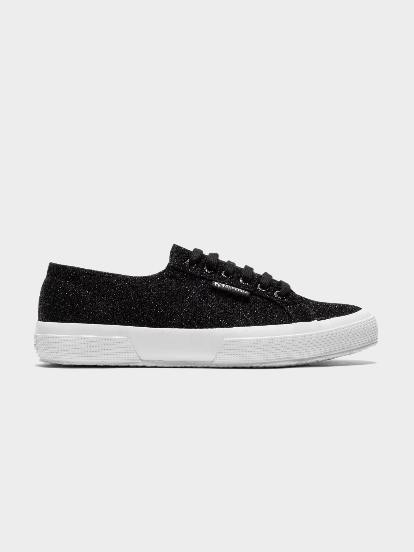 2750 Jersey Lurex Sneakers in Black