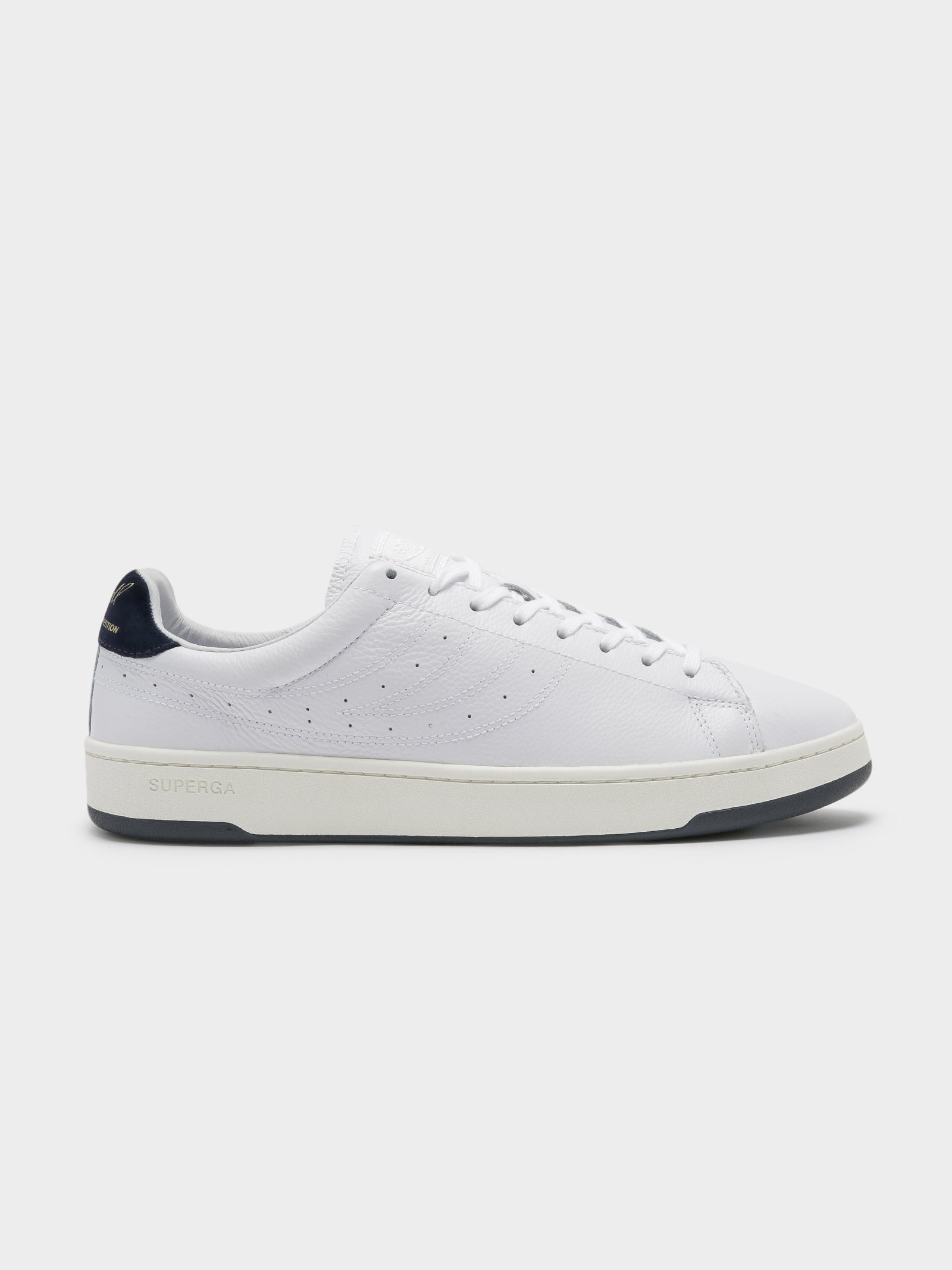 White Casual Triple Velcro Label Print Shoe Sneaker 2432