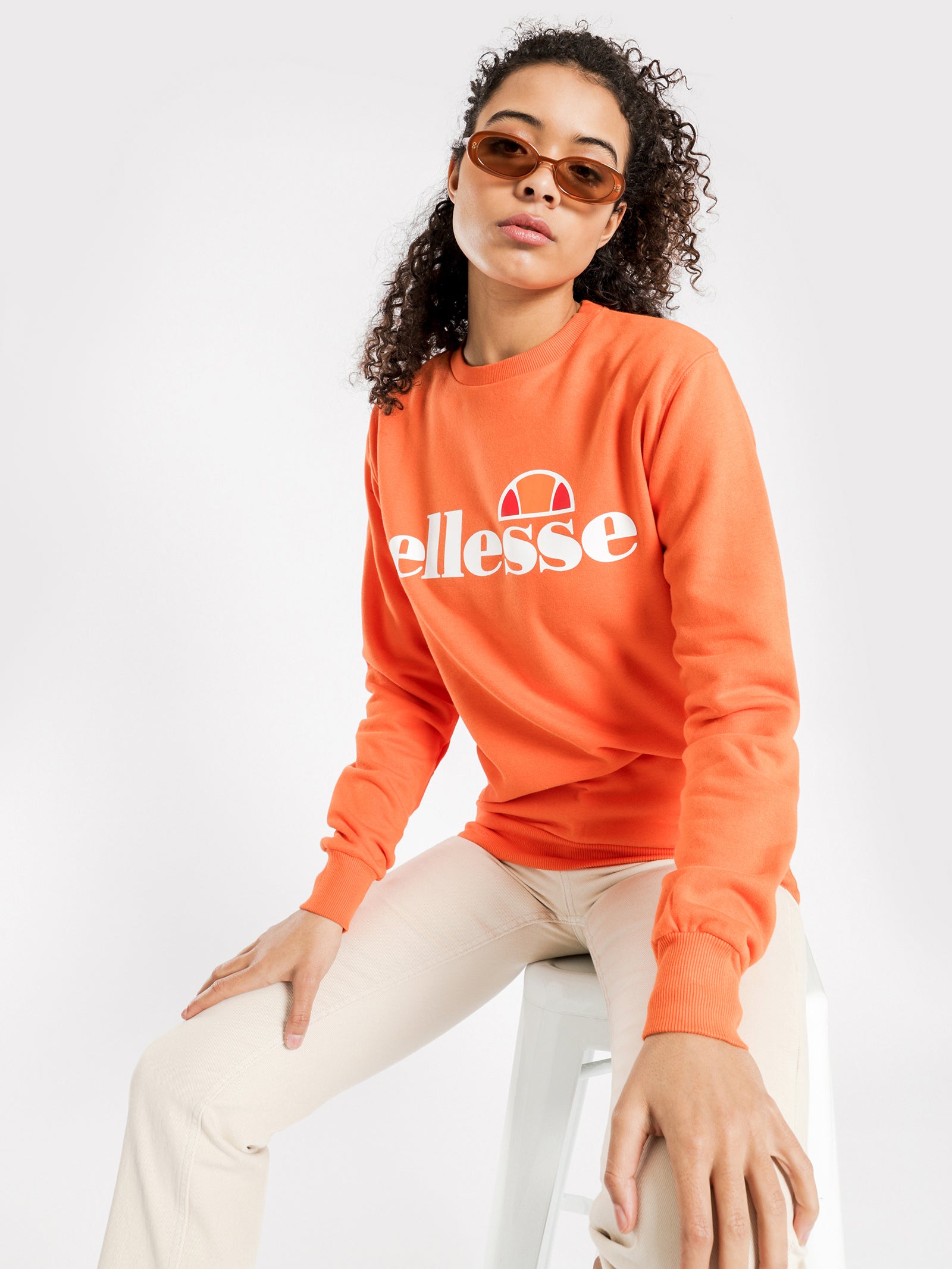 Agata Sweatshirt in Orange