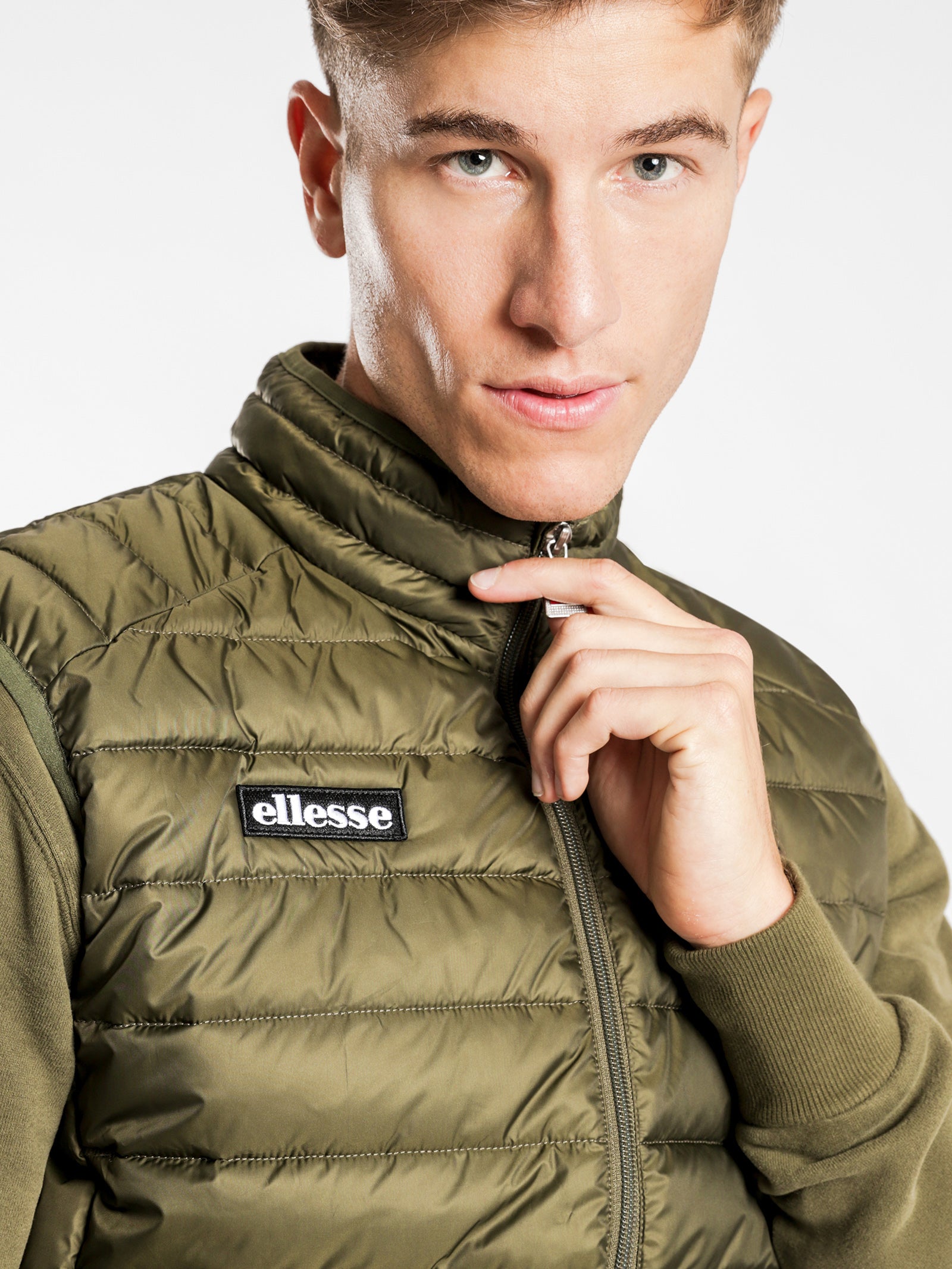 Bardy Gilet Puffer in Khaki