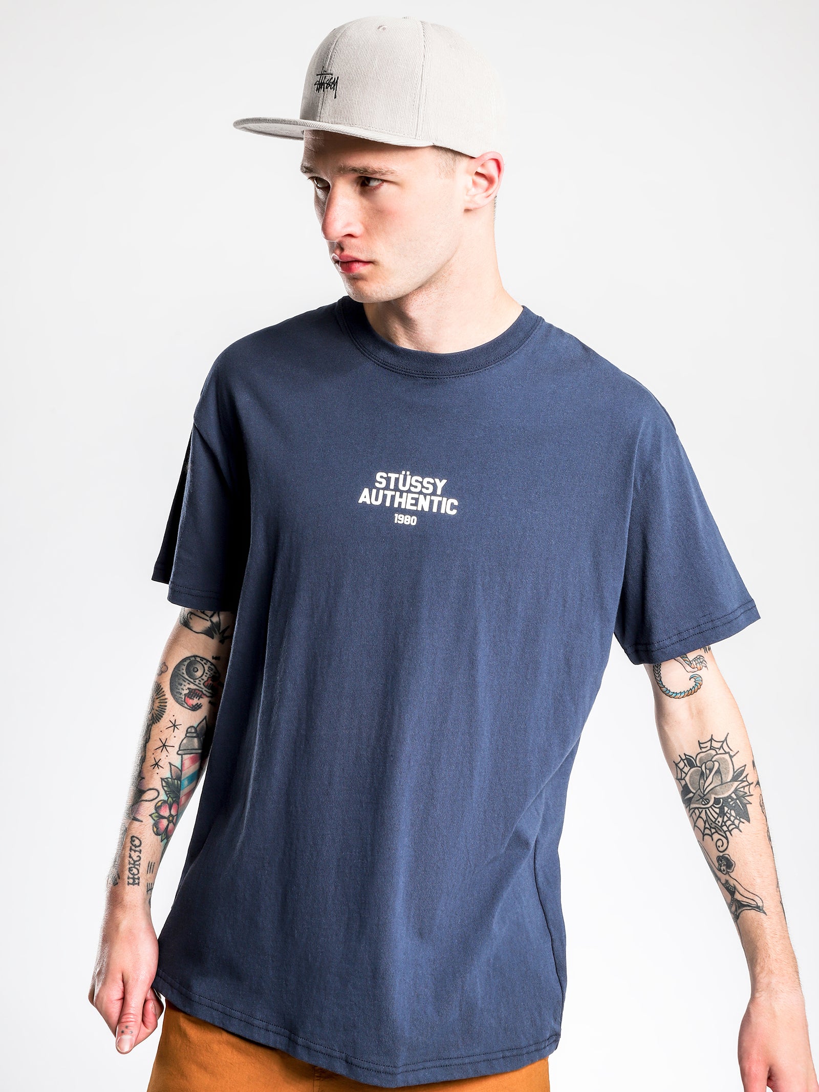 Authentic Short Sleeve T-Shirt in Navy