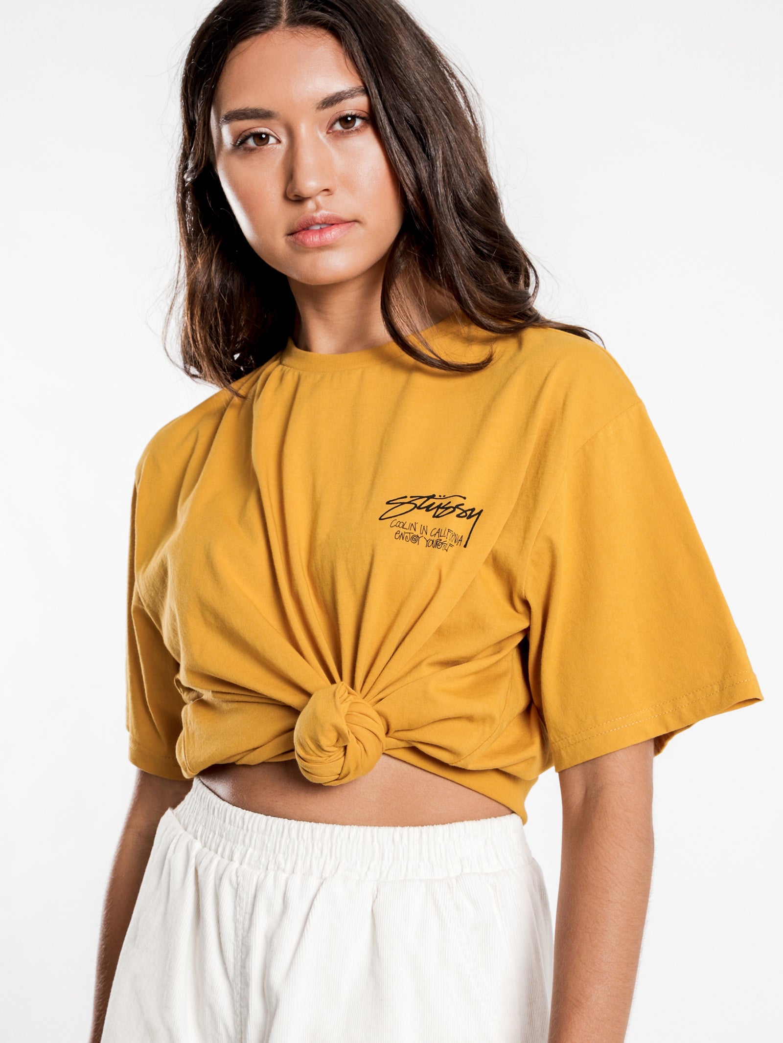 Alto Boyfriend T-Shirt in Mustard