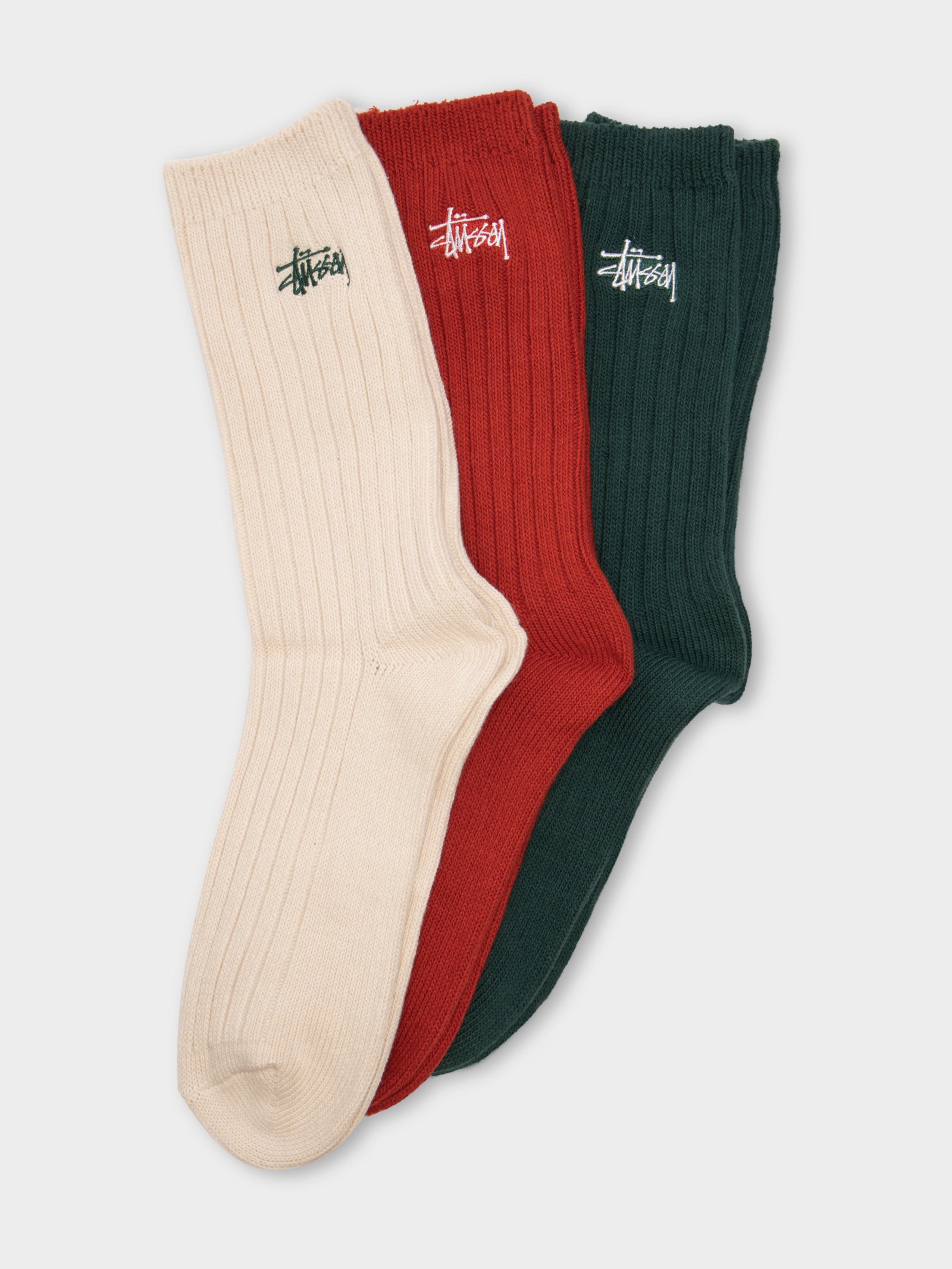 2 Pairs of Graffiti Socks in Multi