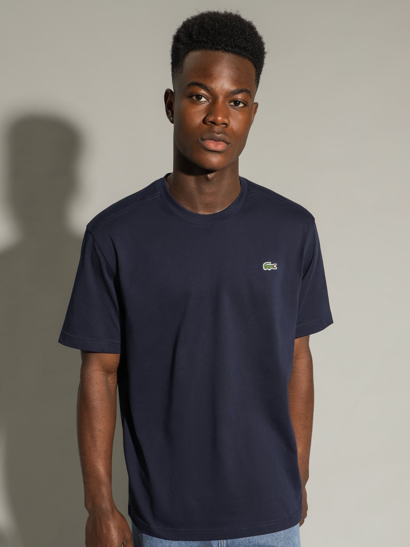 Basic Sports T-Shirt in Navy