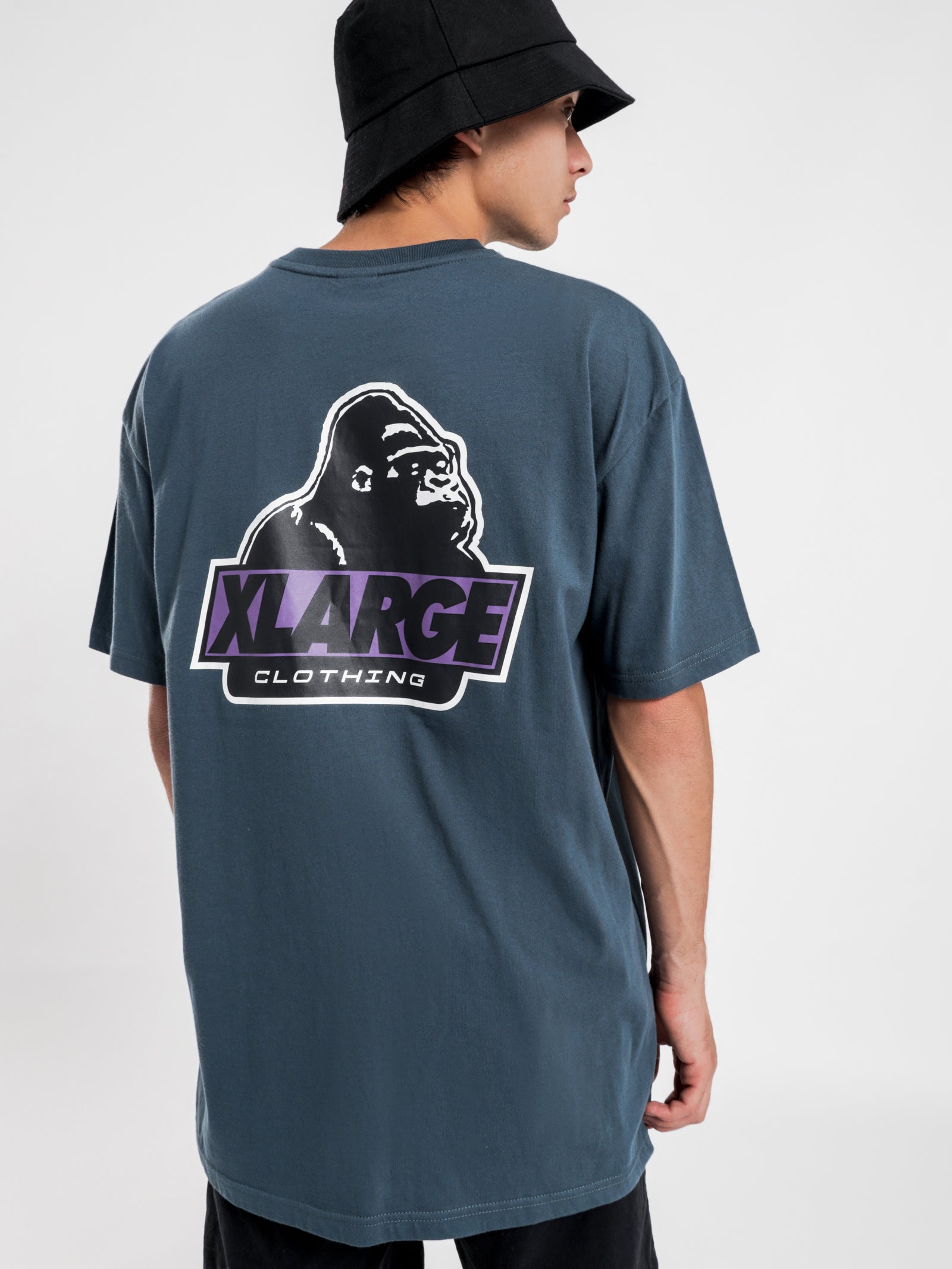 91 Slanted T-Shirt in Slate Grey