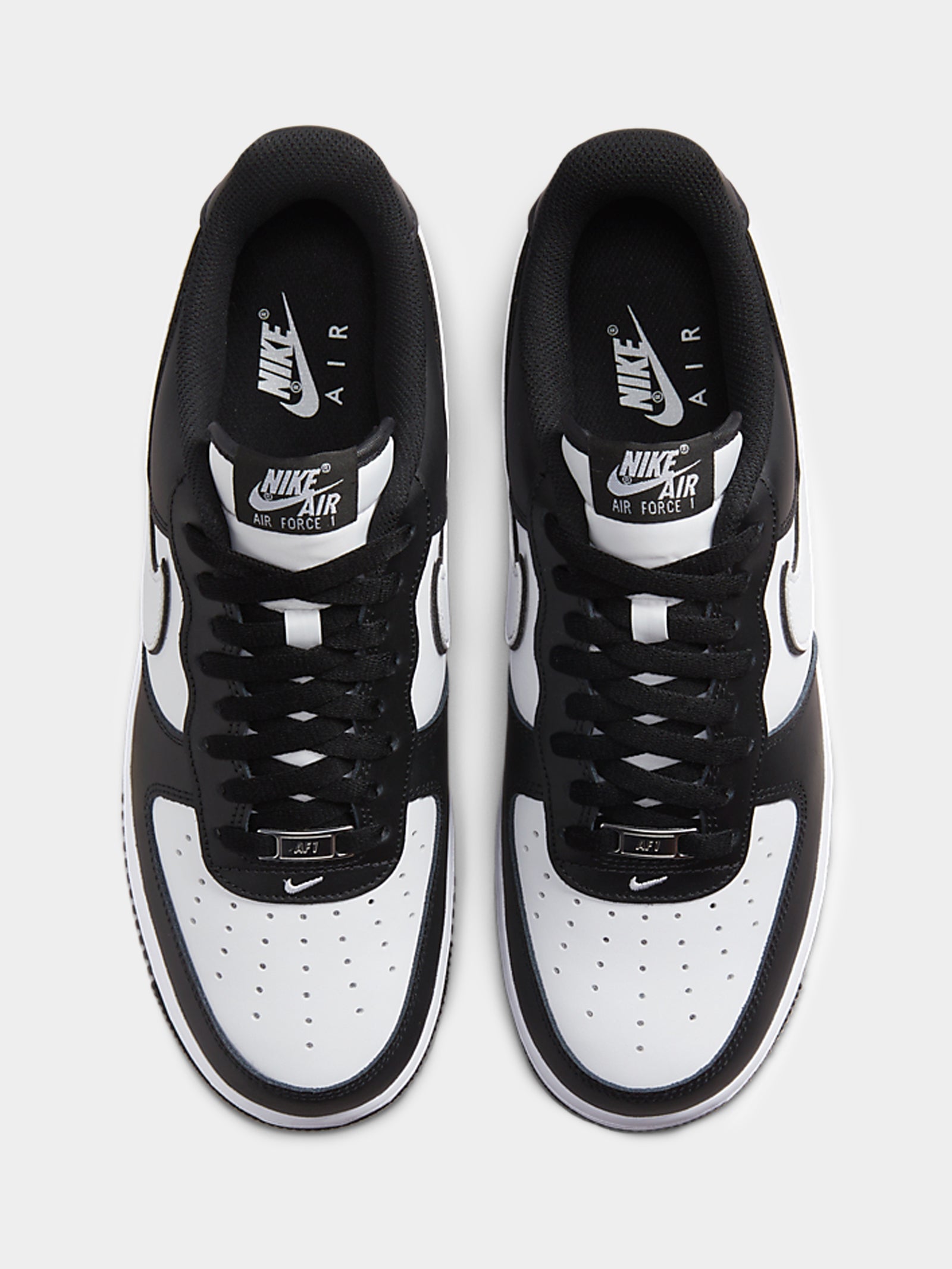 Mens Air Force 1 '07 Sneakers in Black & White Panda - Glue Store