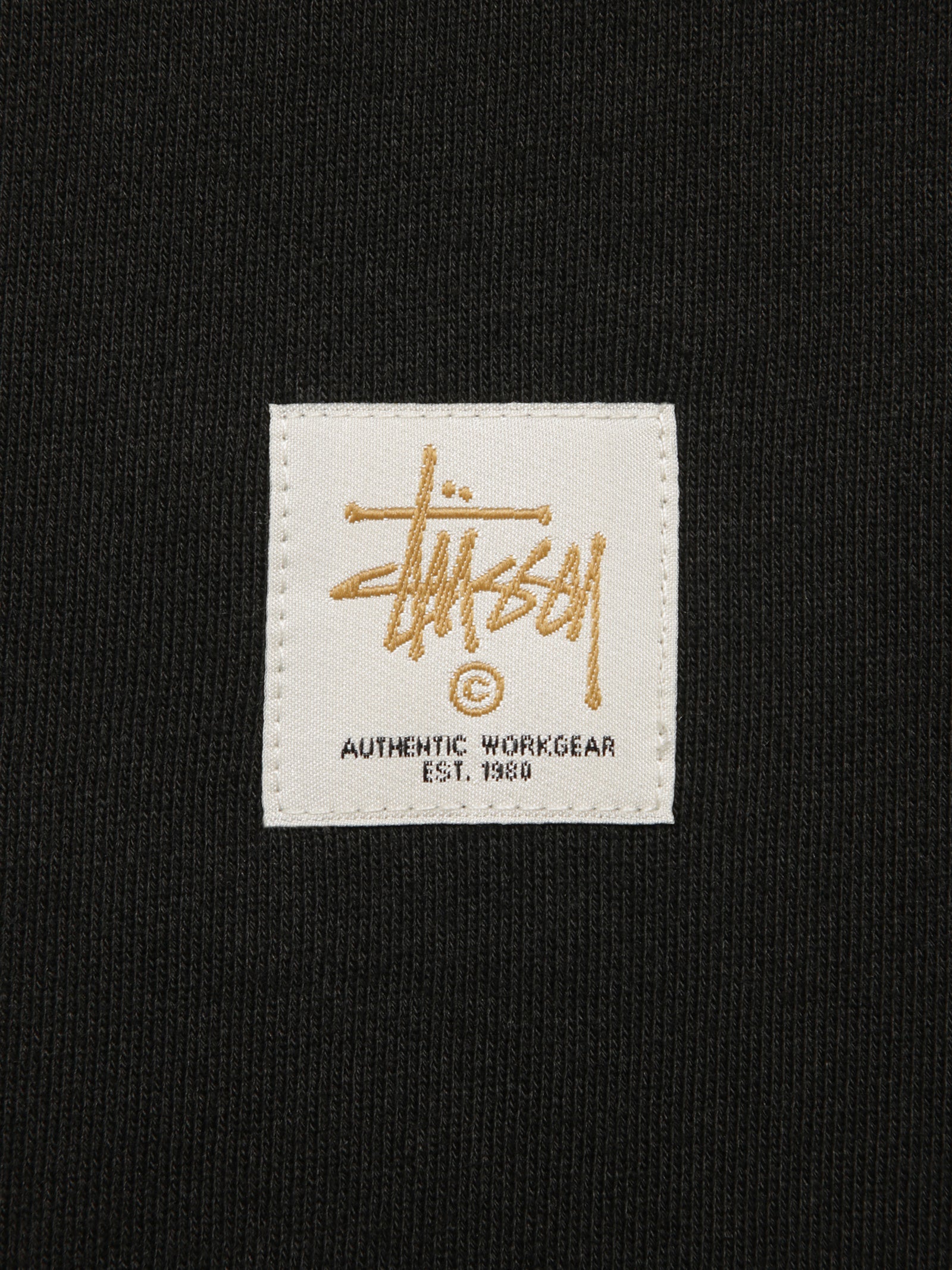 Authentic Workwear Crew Sweater in Black