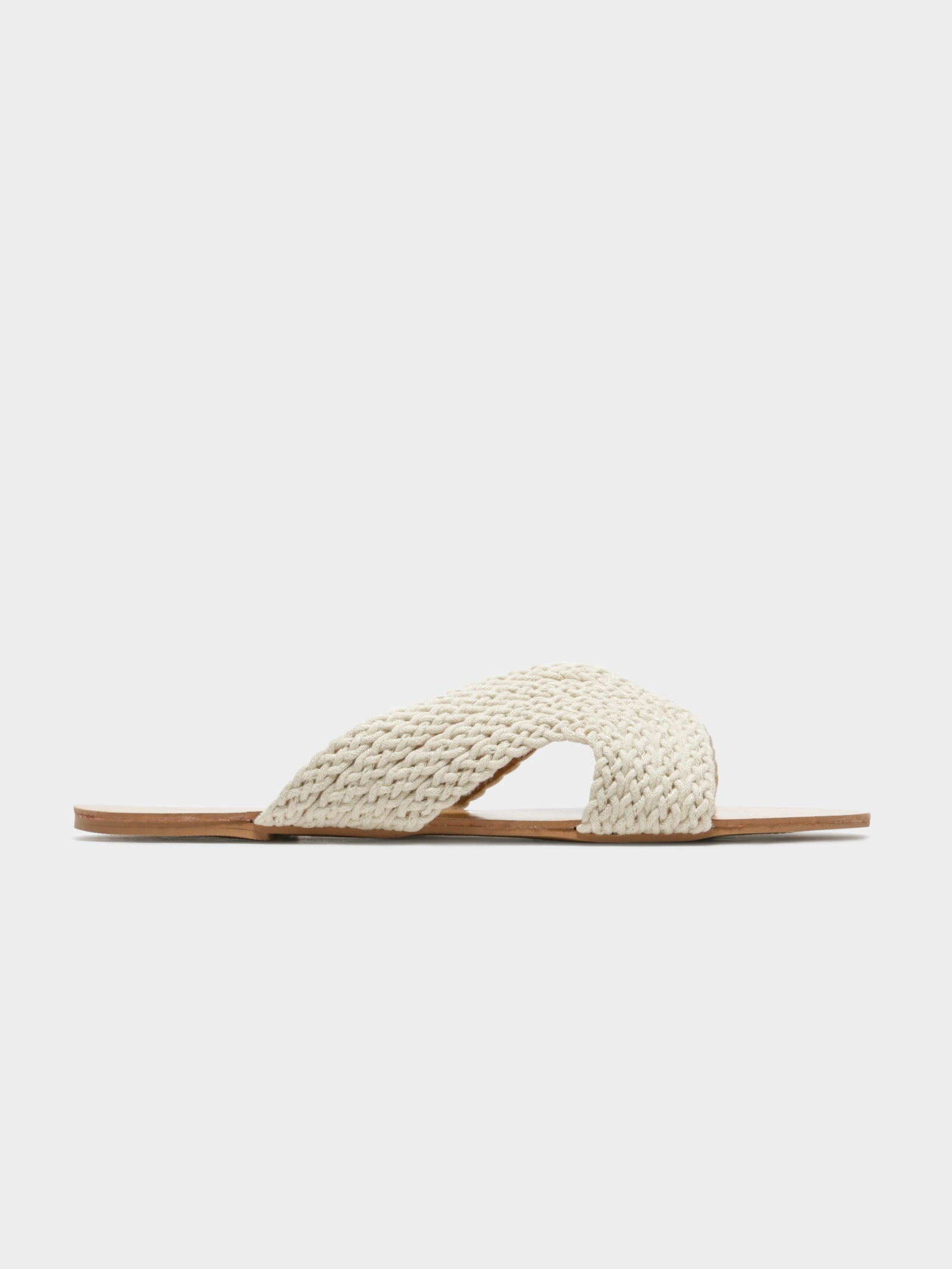 Astor Woven Slides in Natural