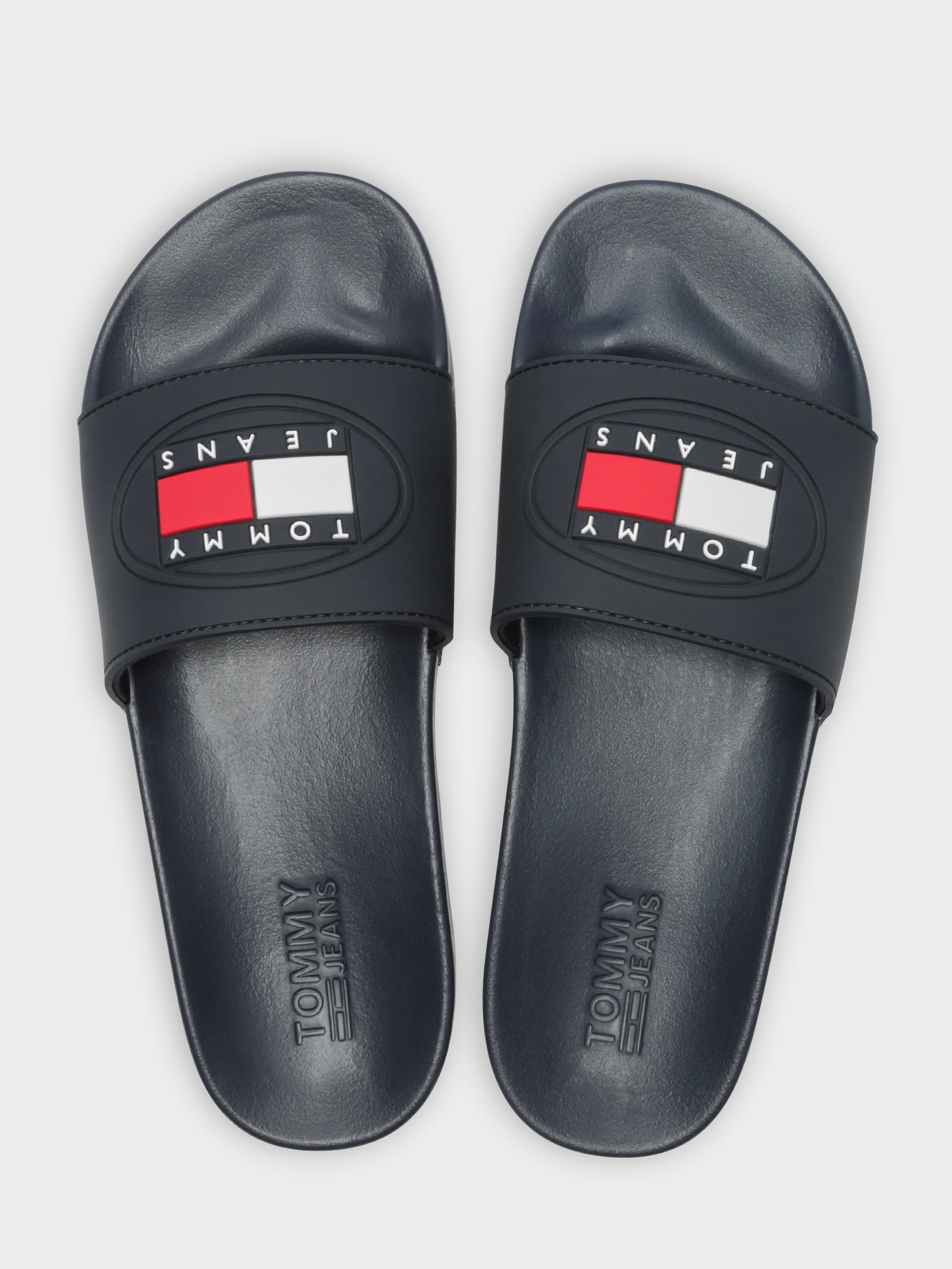 tommy jeans flag slides