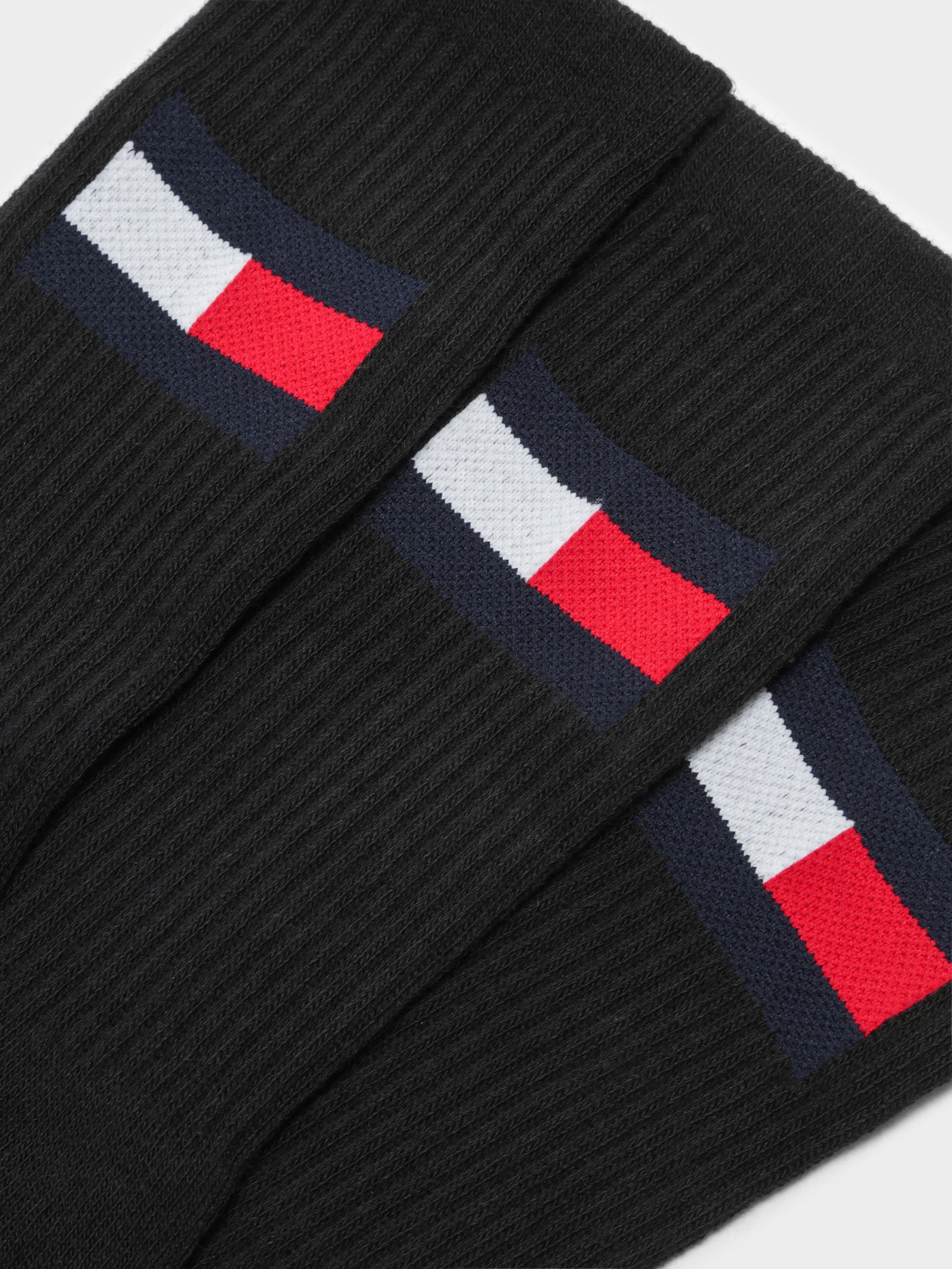 3 Pairs of Crew Socks in Black