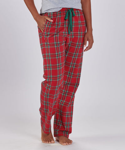 Women's Red/Black Louisville Cardinals Haley Flannel Sleep Pants