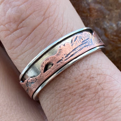 Coyote Gulch Utah Custom Ring