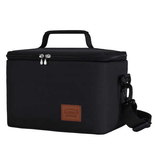 Aosbos Insulated Lunch Box for Men Women Leakproof Cooler Bag