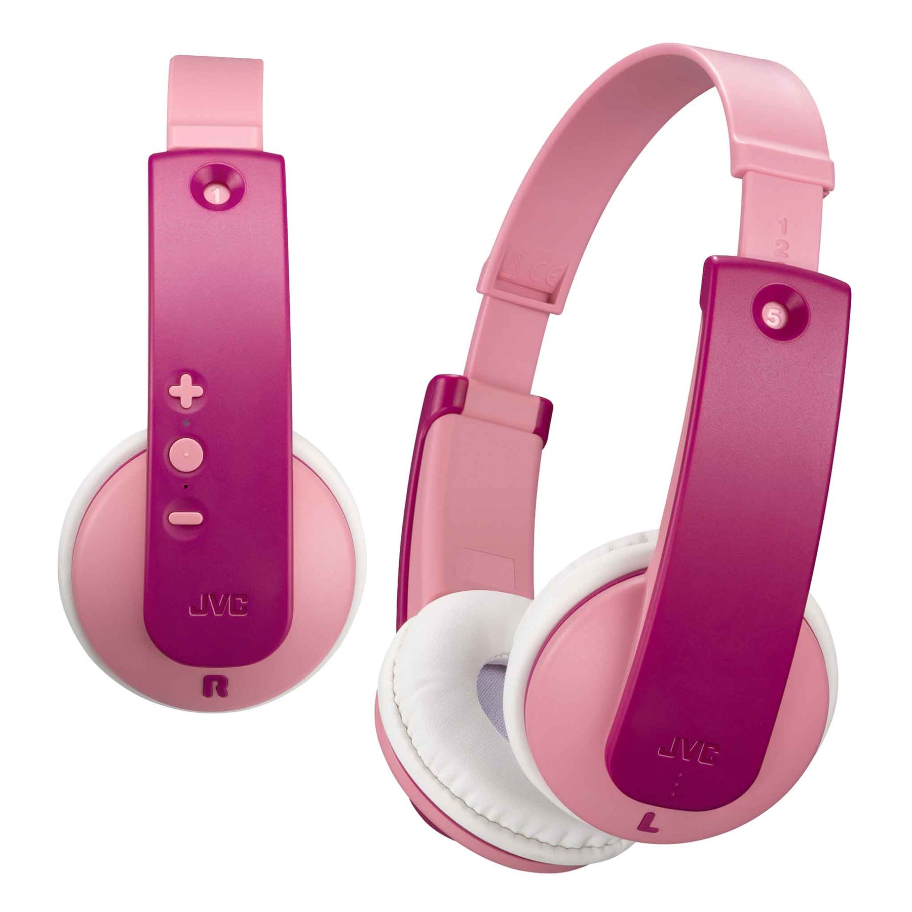 jvc pink wireless headphones