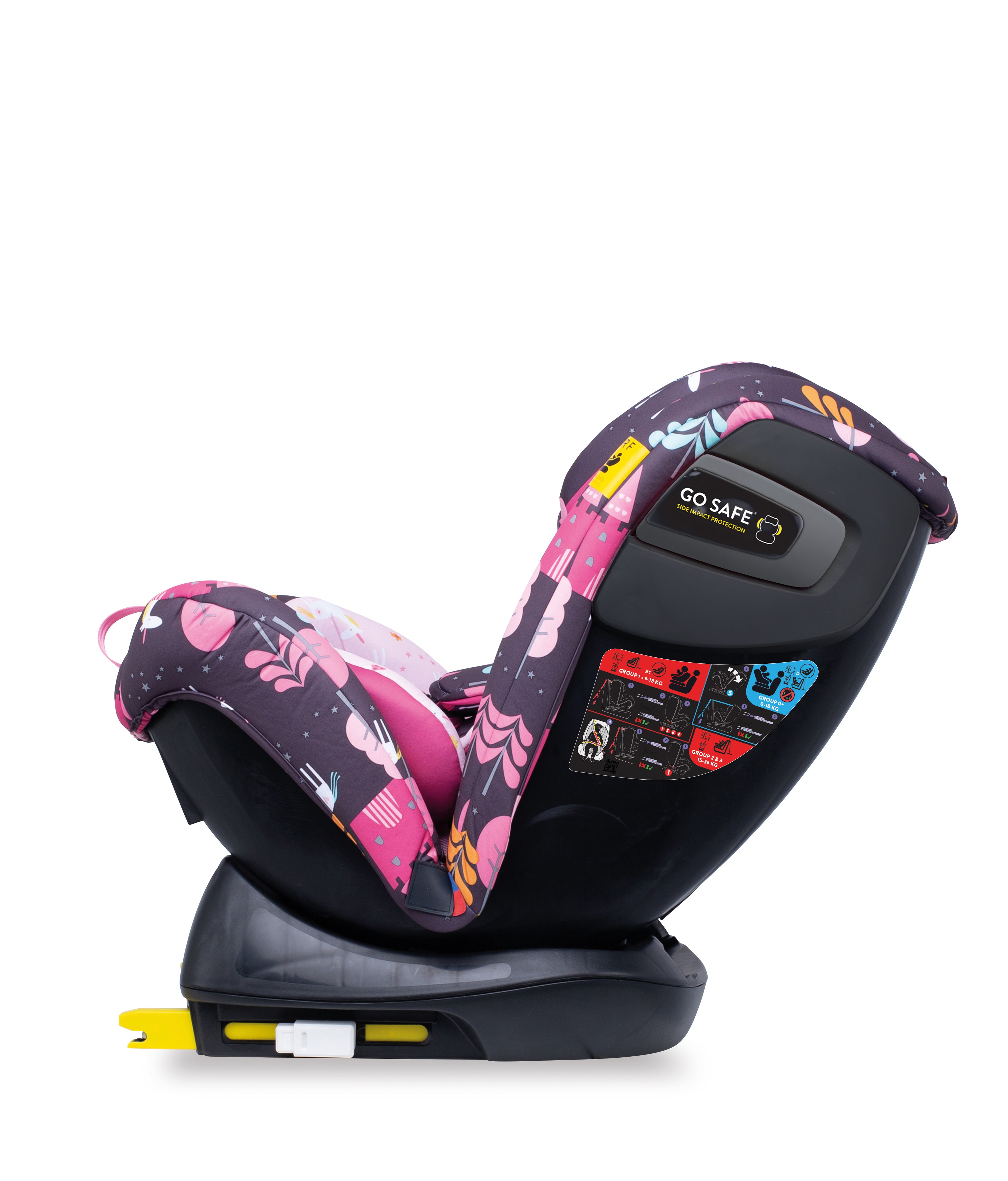 cosatto unicorn car seat isofix