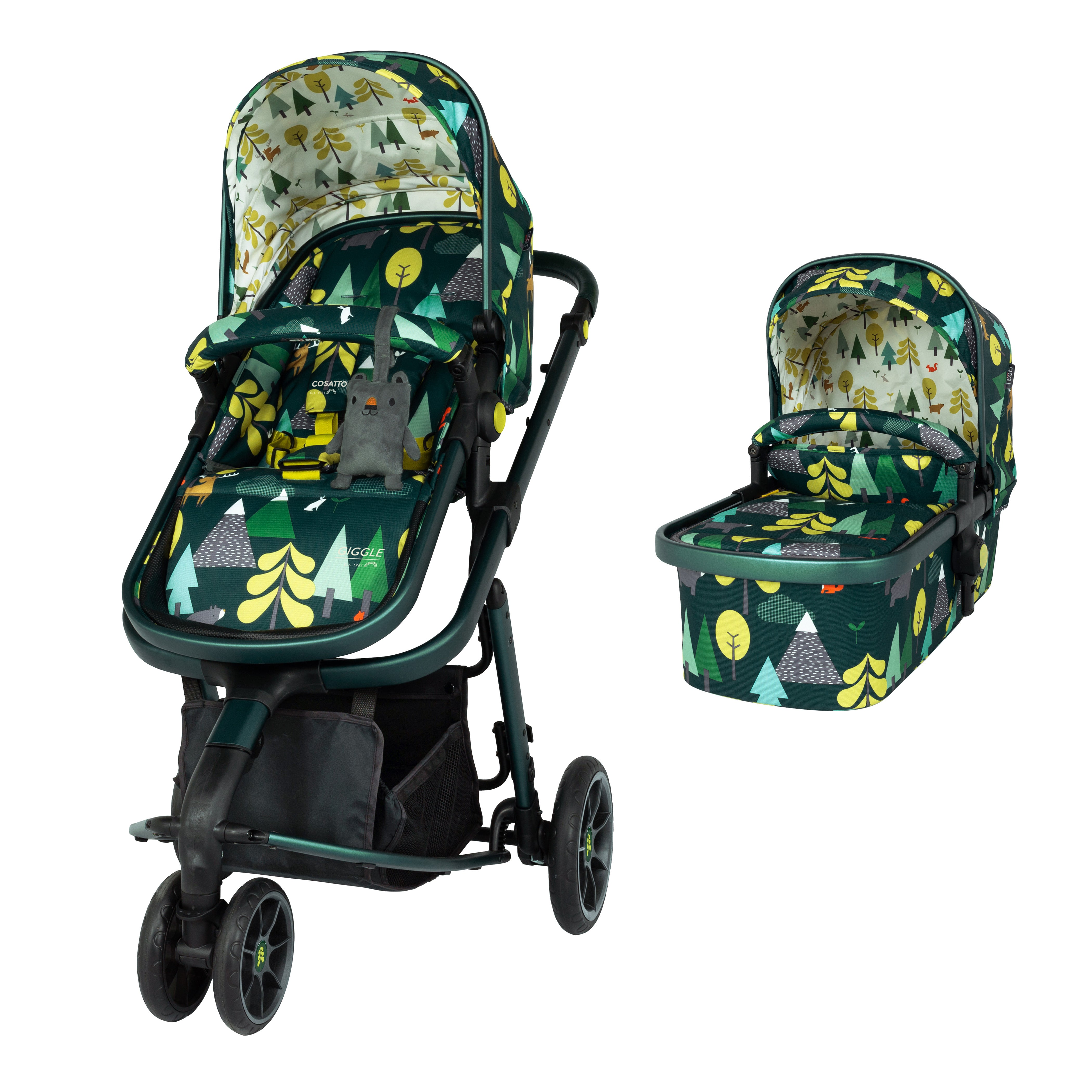 Cosatto Giggle 3 Pram and Pushchair - Into The Wild