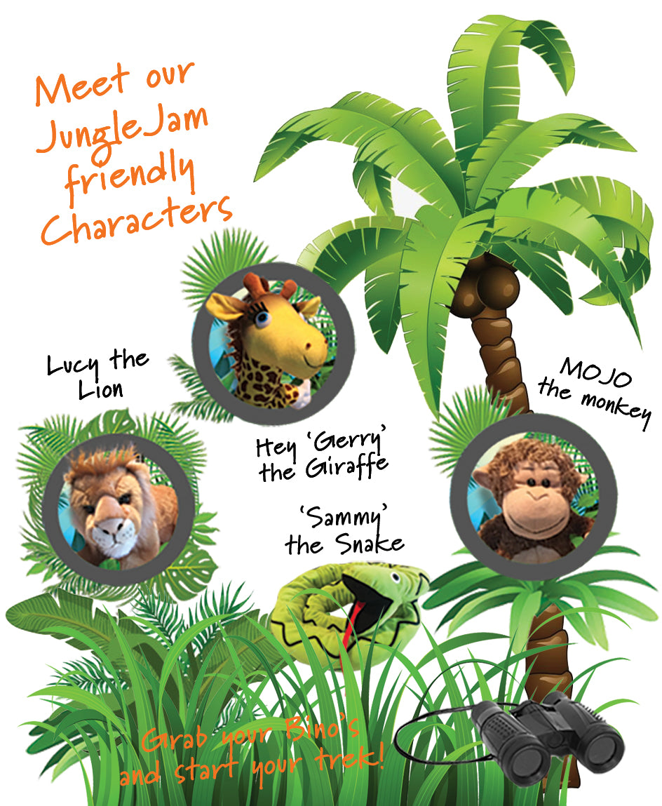 jungle jam animals