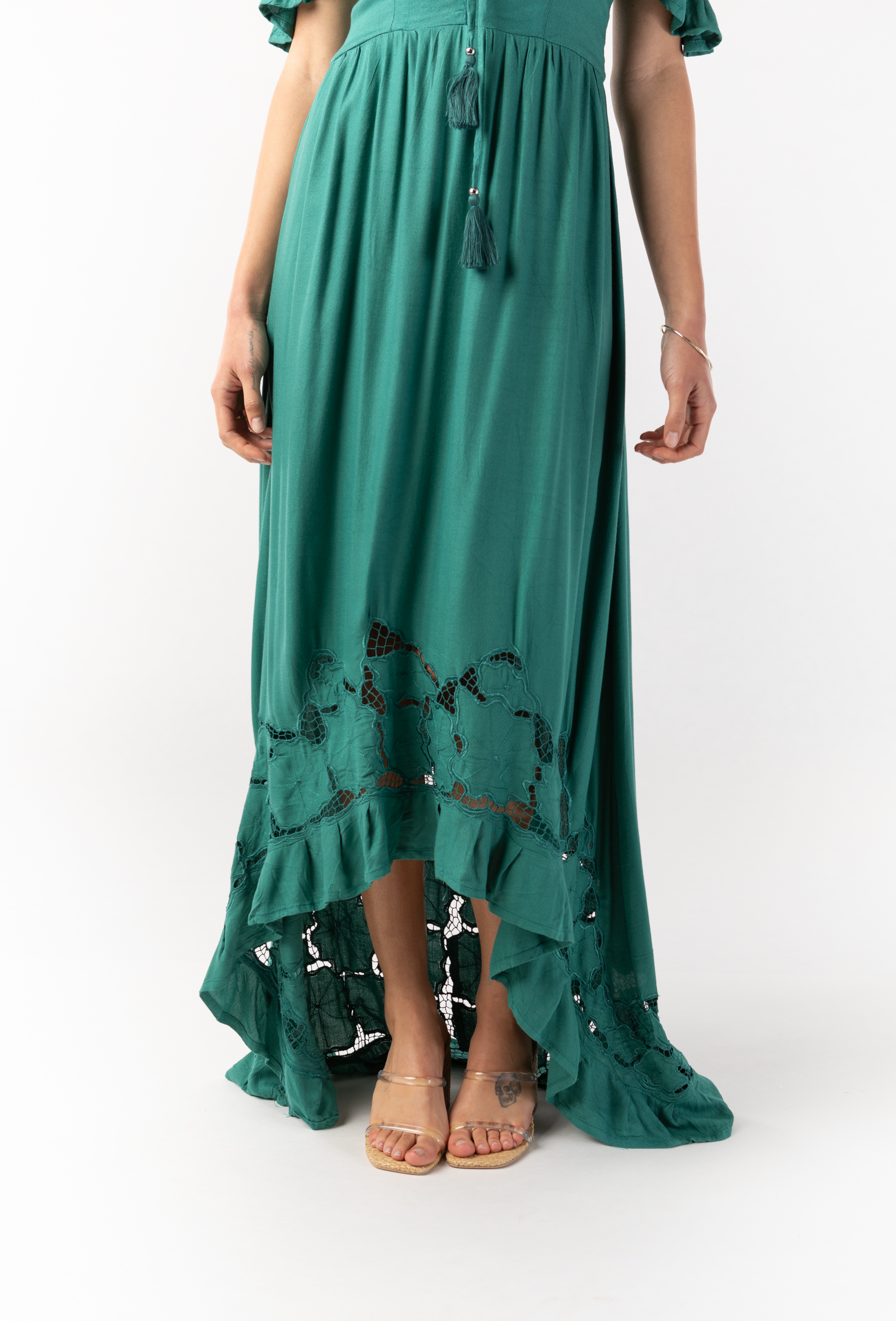 Mia Maxi Dress Embroidered