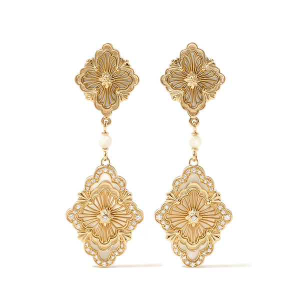 Buccellati Macri Pendant Earrings in Black Gold — UFO No More