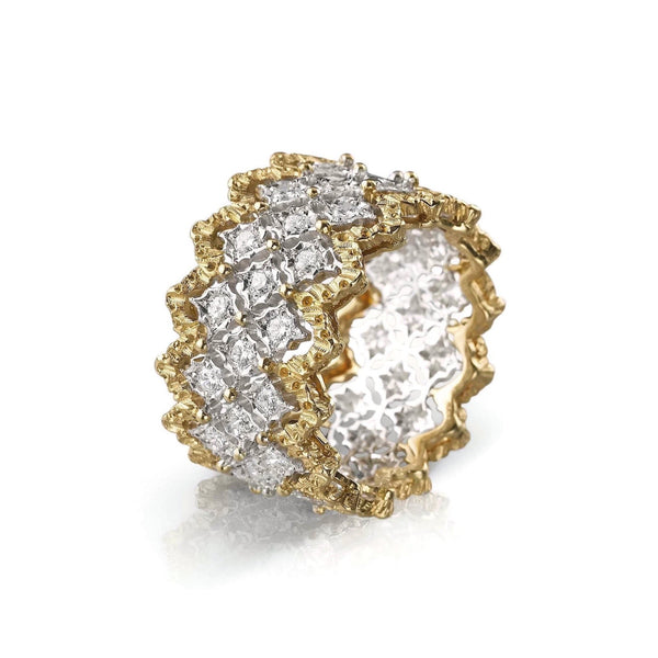 Buccellati - Opera - Full Pave Eternelle Band Ring with Diamonds, 18k – AF  Jewelers