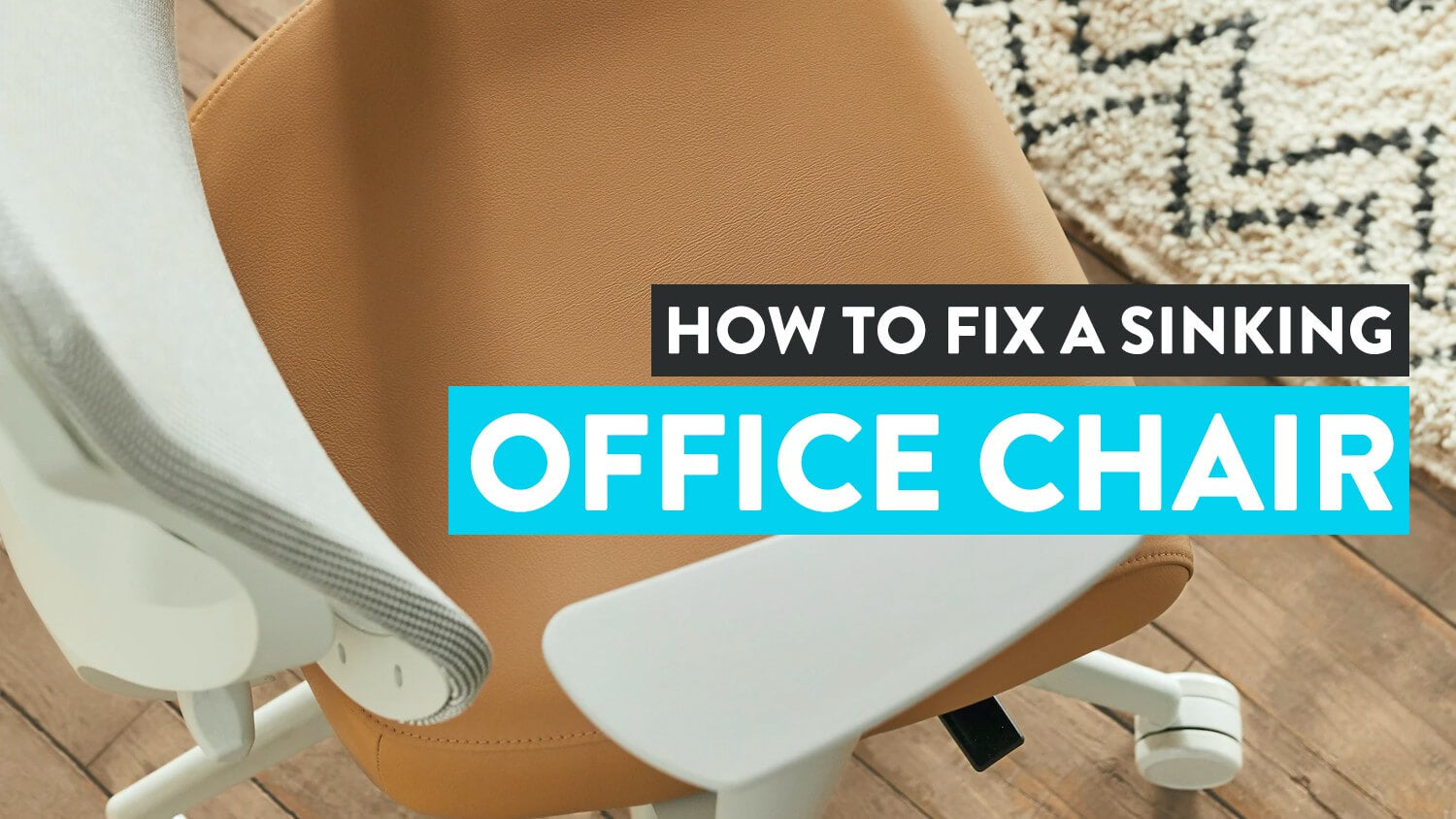 How To Fix A Sinking Office Chair Five Easy Steps Desky Australia