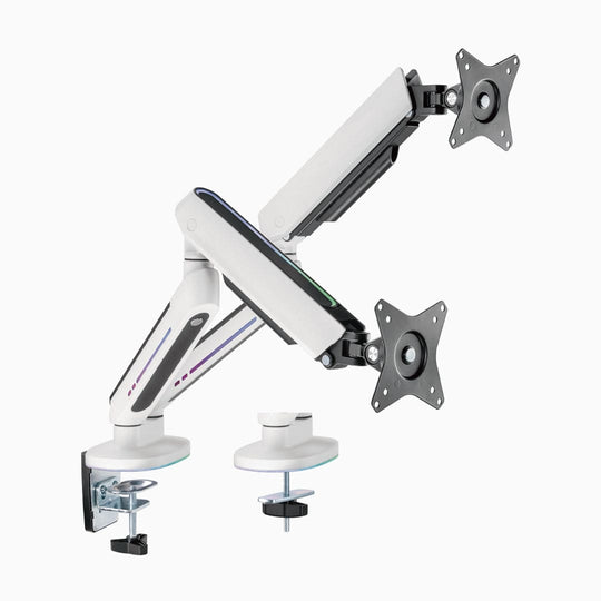 Desky Dual LED Monitor Arm Image 1