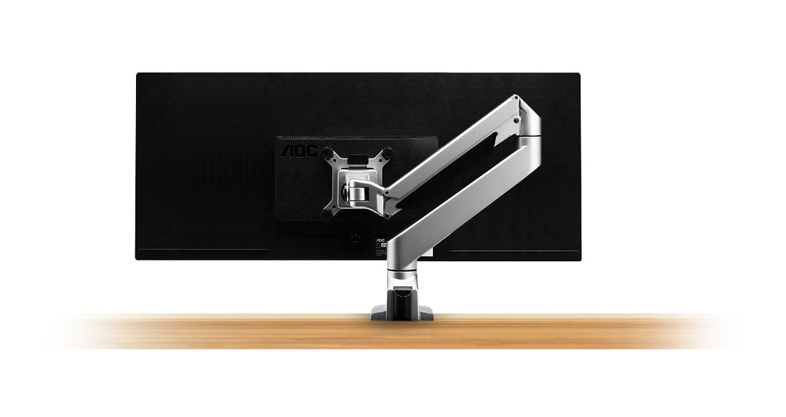 Desky Heavy Duty Single Monitor Arm (24lbs+)