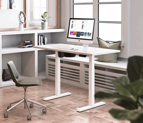 home office DIY standing desk