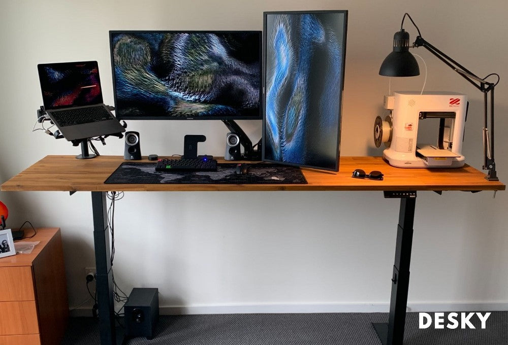 desky height adjustable desk