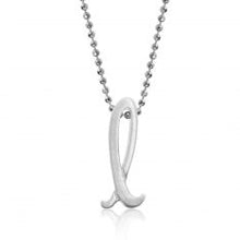 Load image into Gallery viewer, Alex Woo Little Autograph Pendant in Sterling Silver
