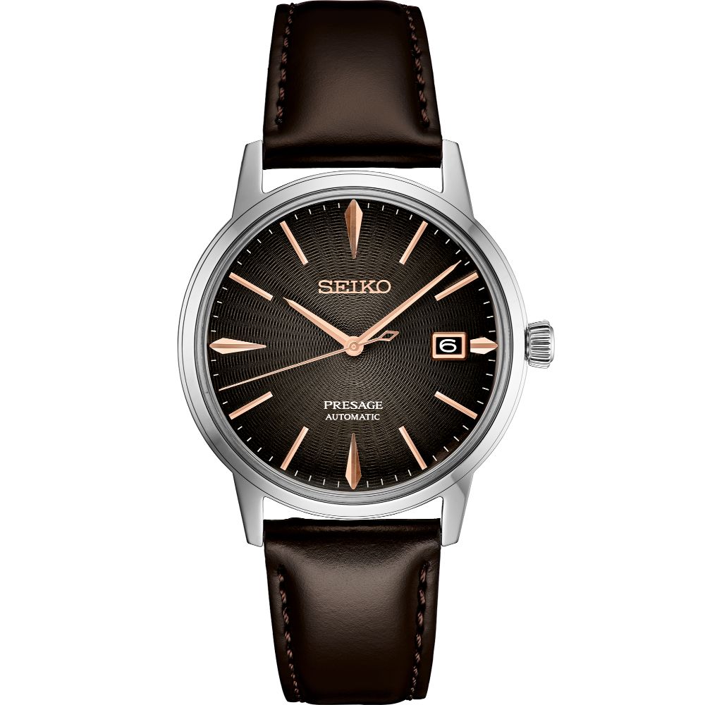 Seiko Presage Cocktail Time Brown Dial SRPJ17 – Smyth Jewelers