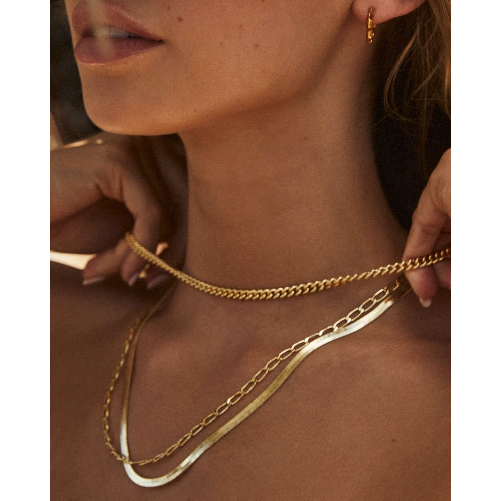 Ace Chain Necklace in Gold