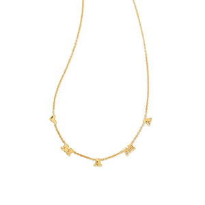 Kendra Scott Mama Strand Necklace In Gold