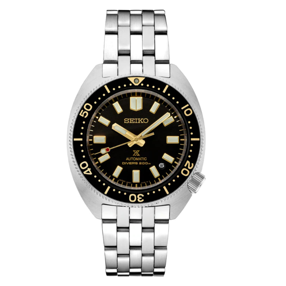 Seiko Prospex Collection 41mm Automatic Diver's Watch - Black/Steel SP –  Smyth Jewelers