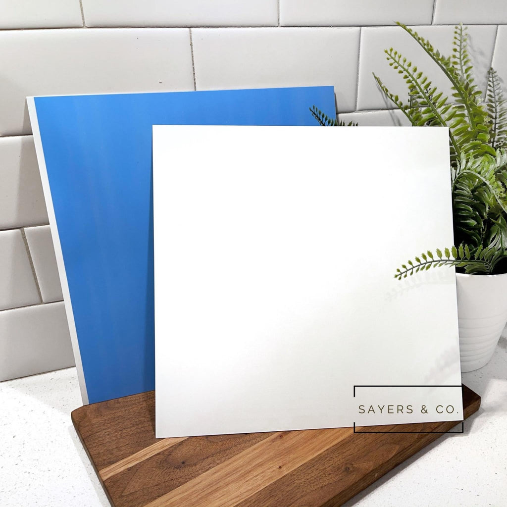 Bulk Packs) 6” x 12” White Sublimation Sign Blanks – Sayers & Co.