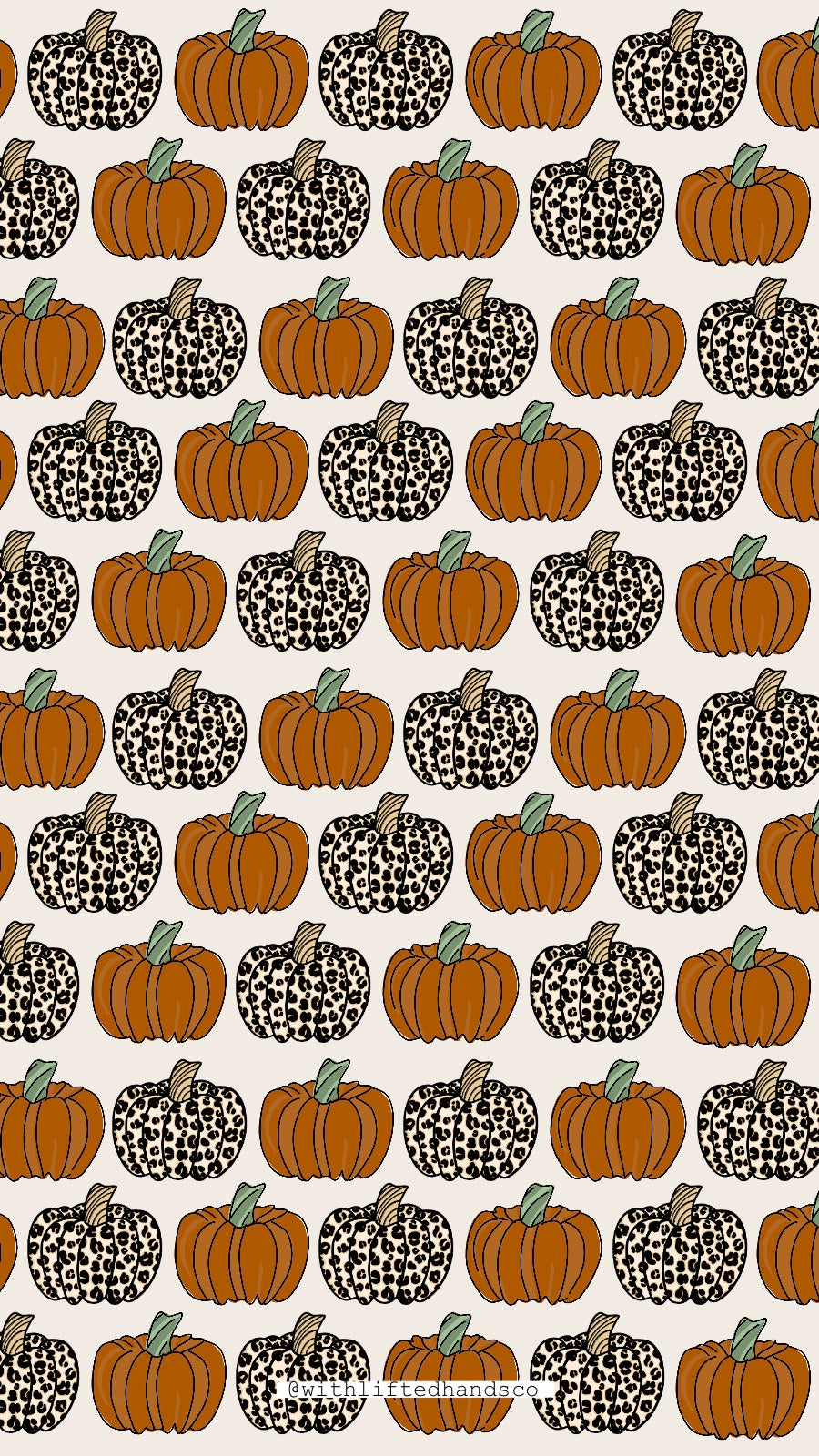 Pumpkins phone wallpaper
